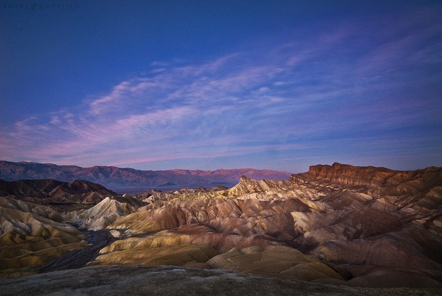 Zabriskie Morning - Death Valley, CA
