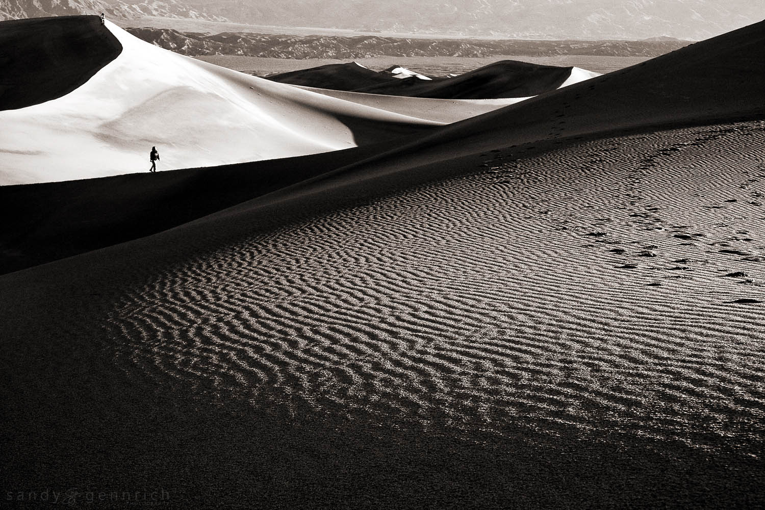 Dune Walking-Death Valley National Park