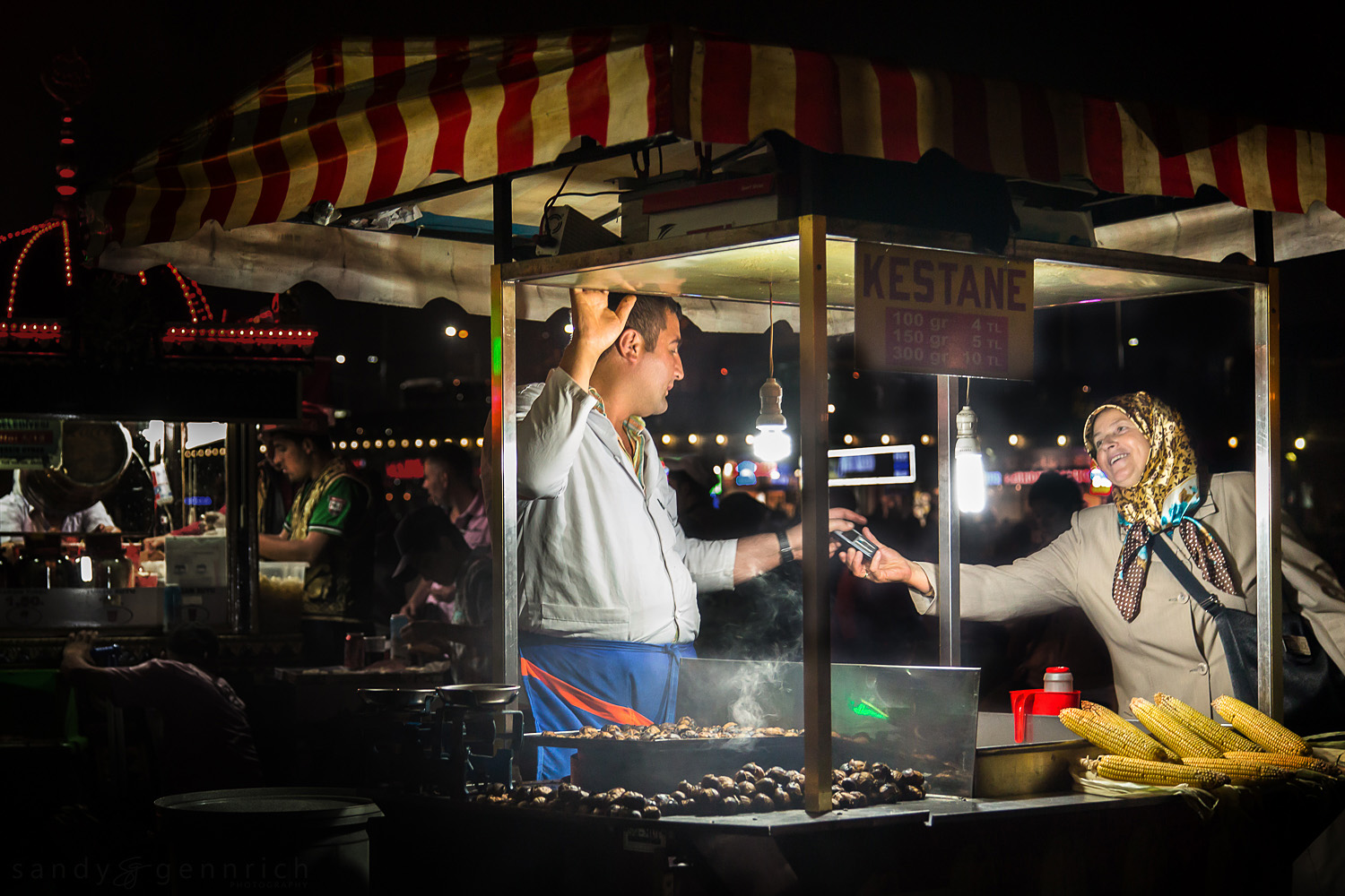 Late Night Exchange - Istanbul - Turkey