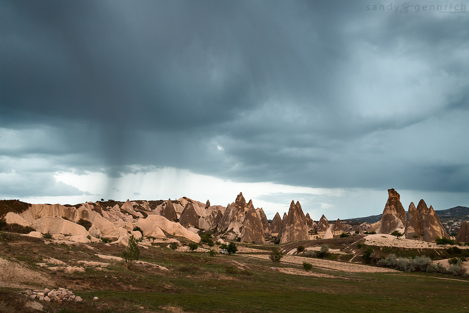 The Passing Storm - Cappadocia - Goreme - Turkey