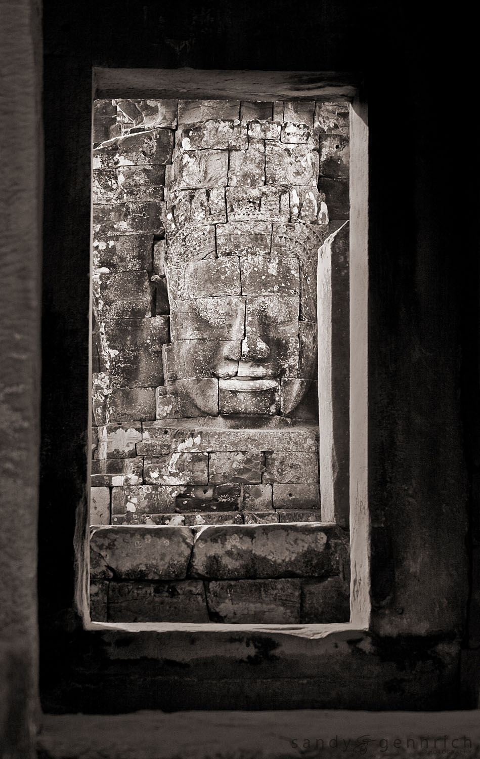 Doorways to Bayon Temple - Angkor Thom - Cambodia