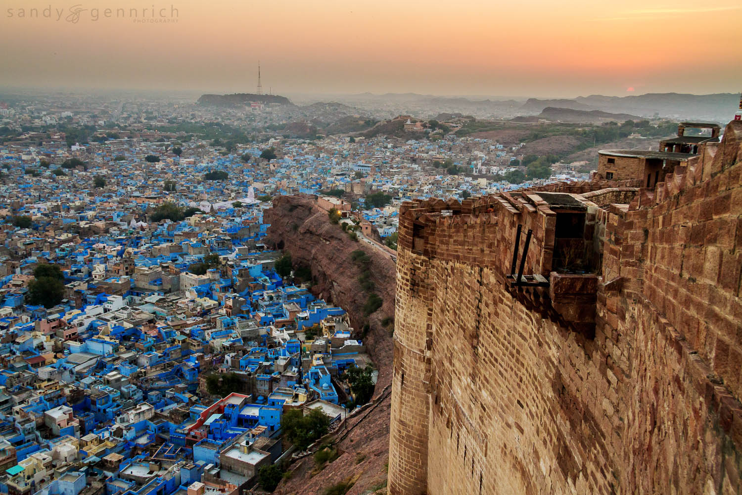 Mehrangarh Fort - Jodhpur - Rajasthan - India