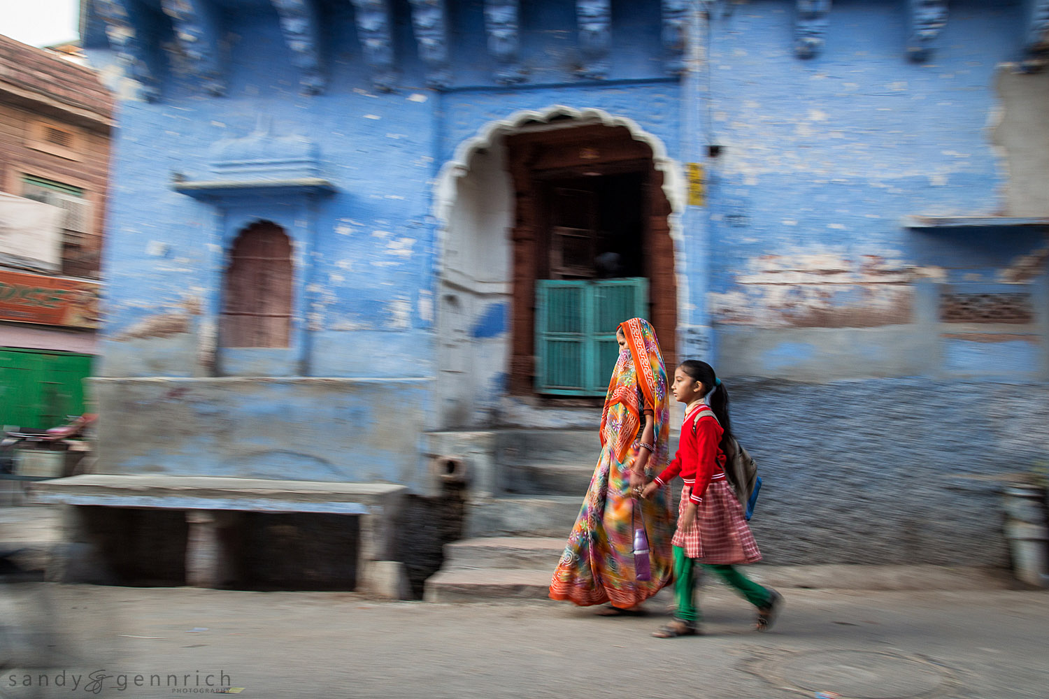 Going to School-India in Motion-Jodhpur-India