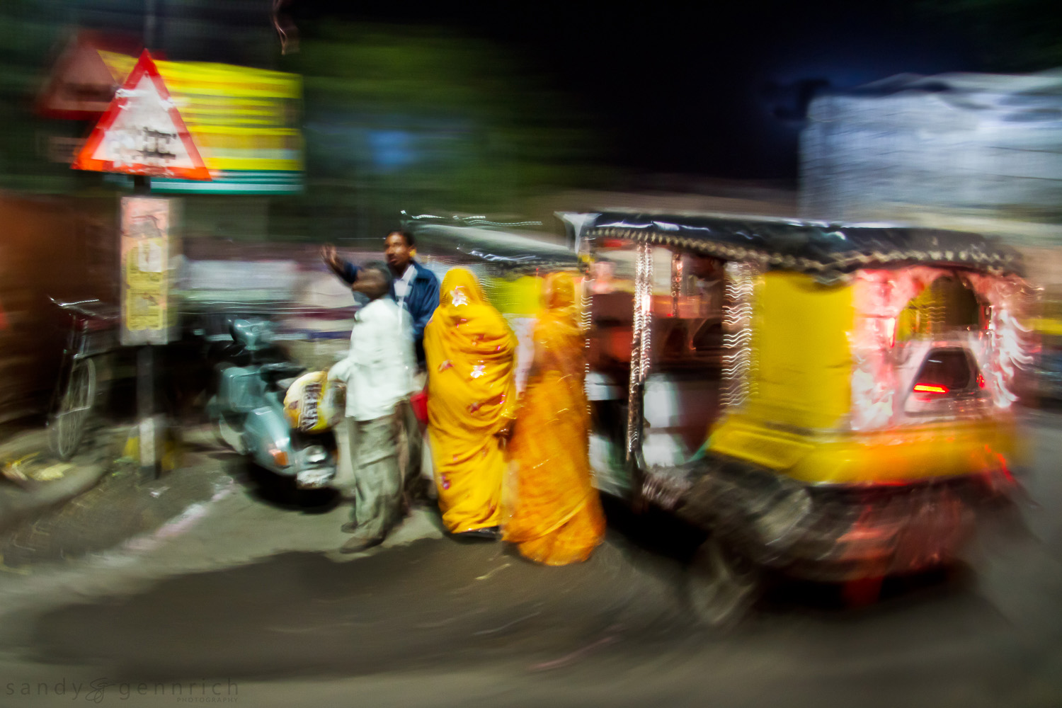 Hailing a Tuk Tuk - India In Motion - Jodhpur - India