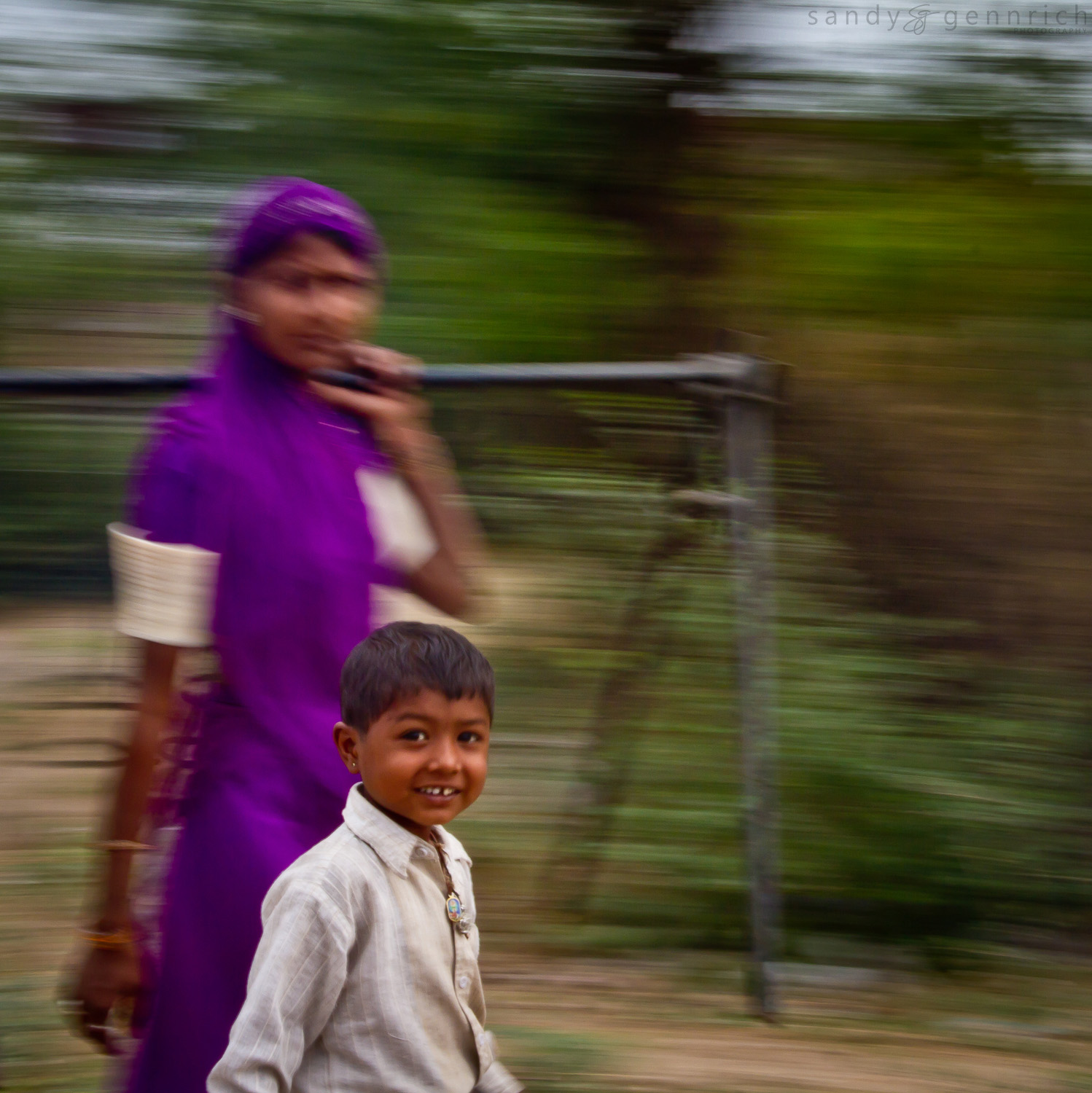 Happy Child - India In Motion - Rajastan - India