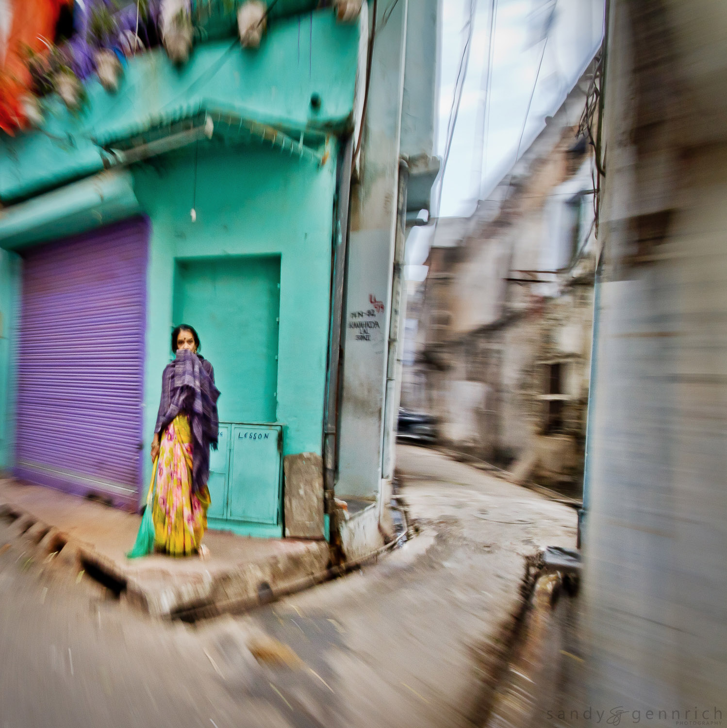 On the Corner - India in Motion - Udaipur - India