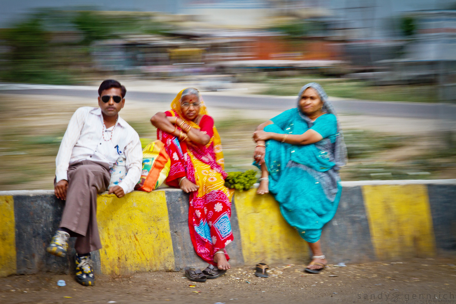 Waiting - India in Motion - Rural Rajastan - India