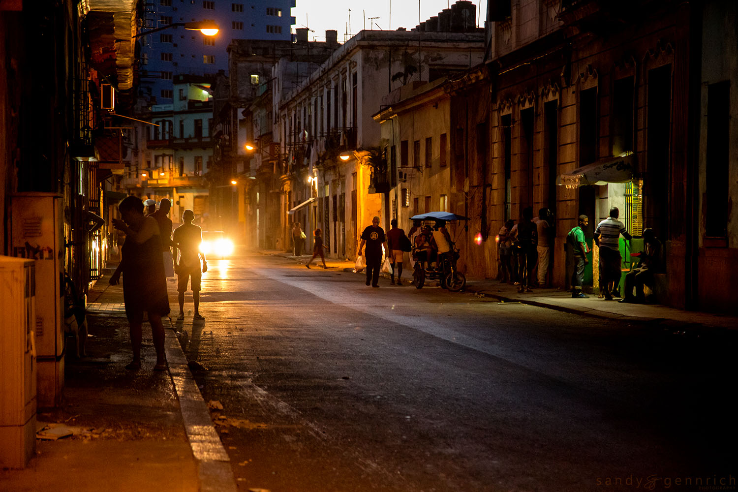 Evening in Old Havana-Cuba-Havana