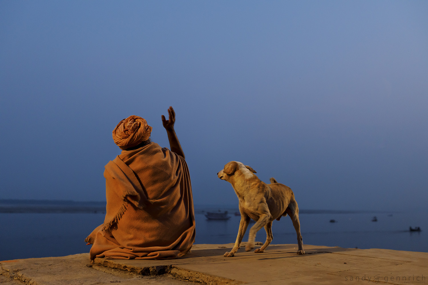 Morning Meditation-India-Varanasi