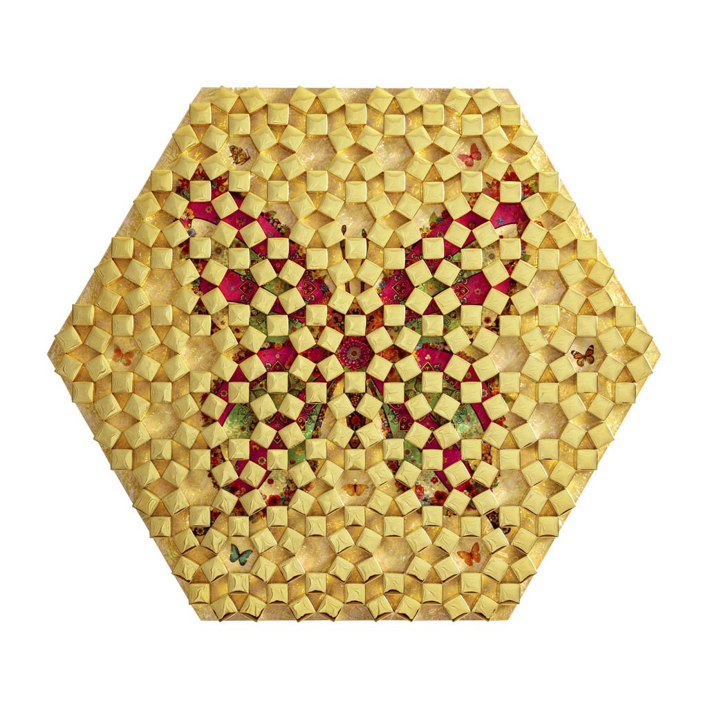 Banquet Hexagon Butterfly, 2020