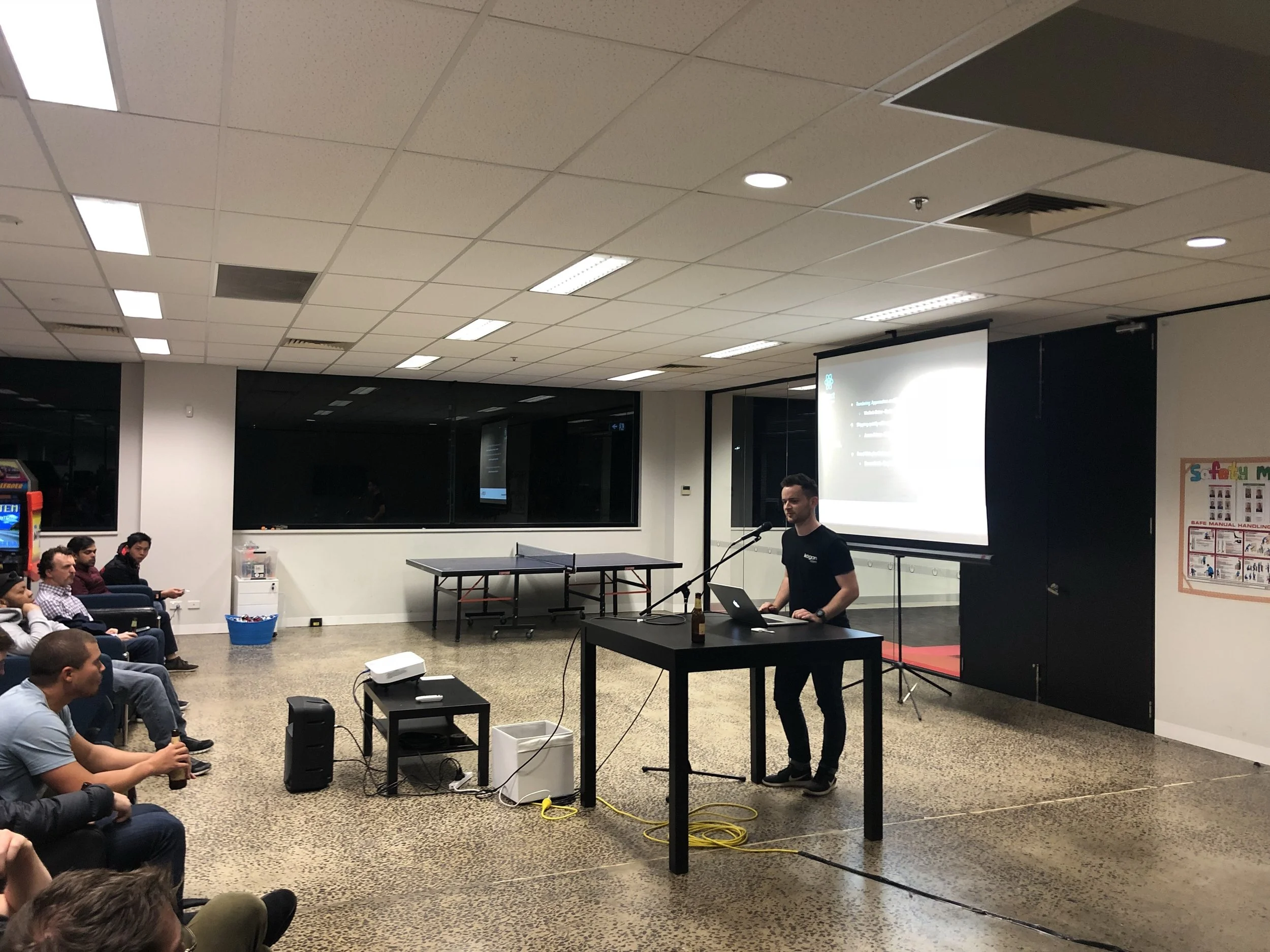 Think React might interest you? Come along to the meetup next quarter