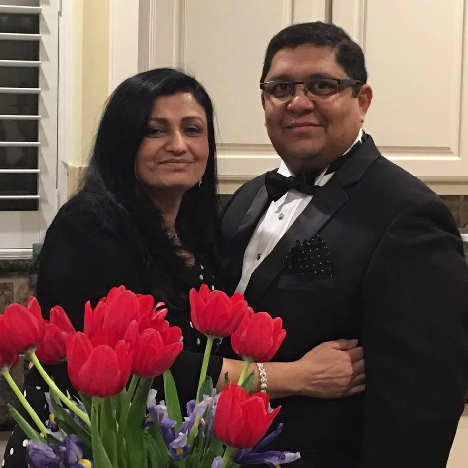 Honorary Chairs Raj and deepa menon