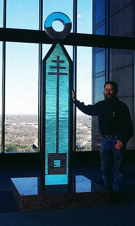 Awards designed by Jim Bowman Master Glass Artist