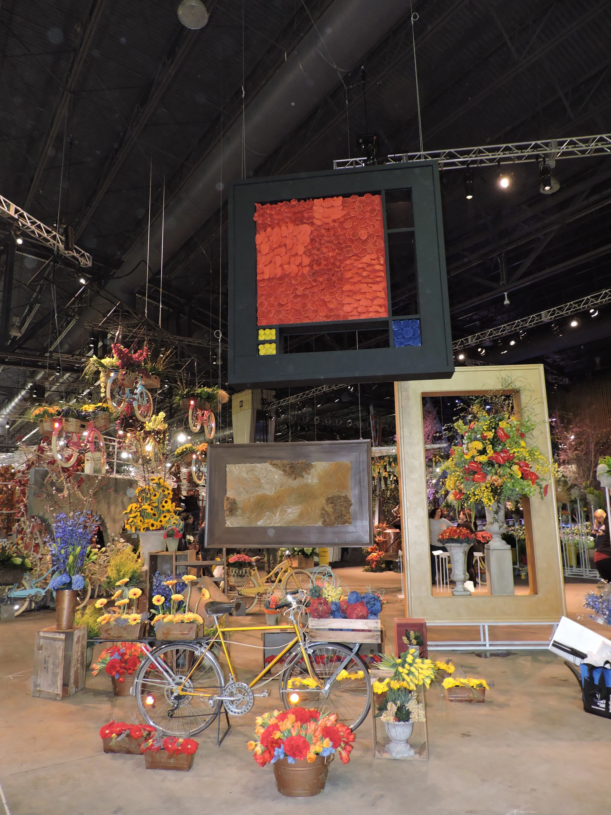 Three pieces of 'art' were inspired by Dutch painters.