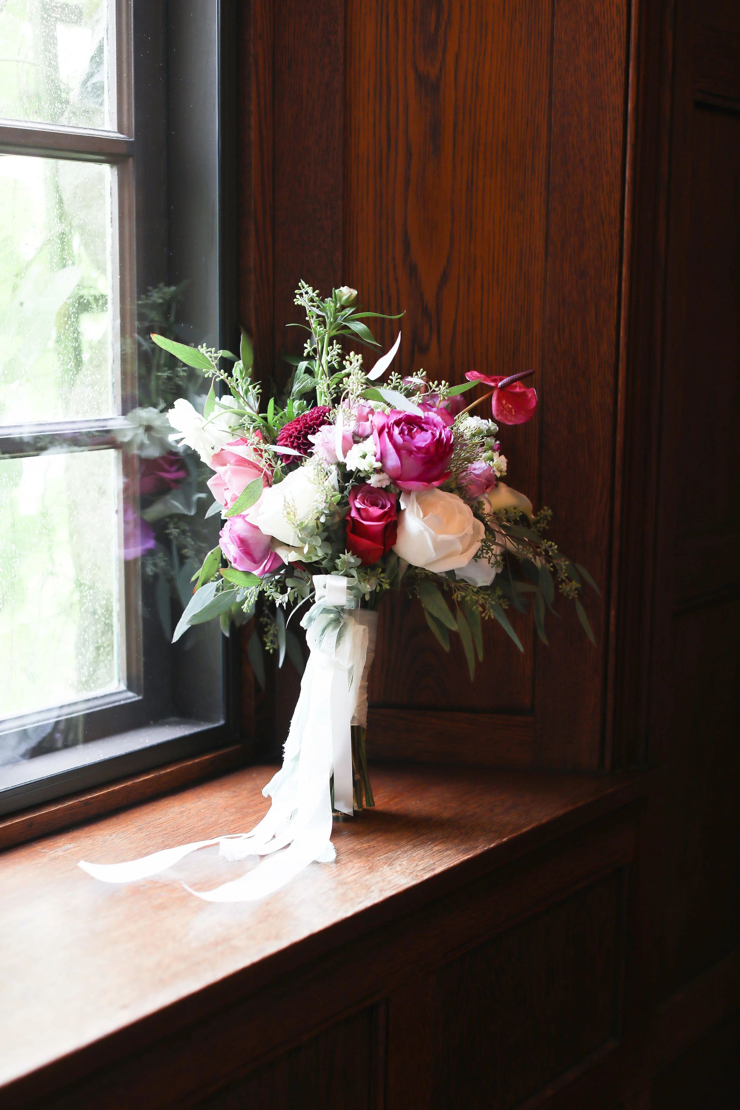 Garden roses and tropicals