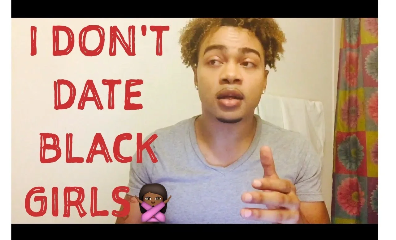 Thumbnail from Spence Taylor’s Youtube video “Spence Taylor - Can We Talk : I Don't Date Black Girls”