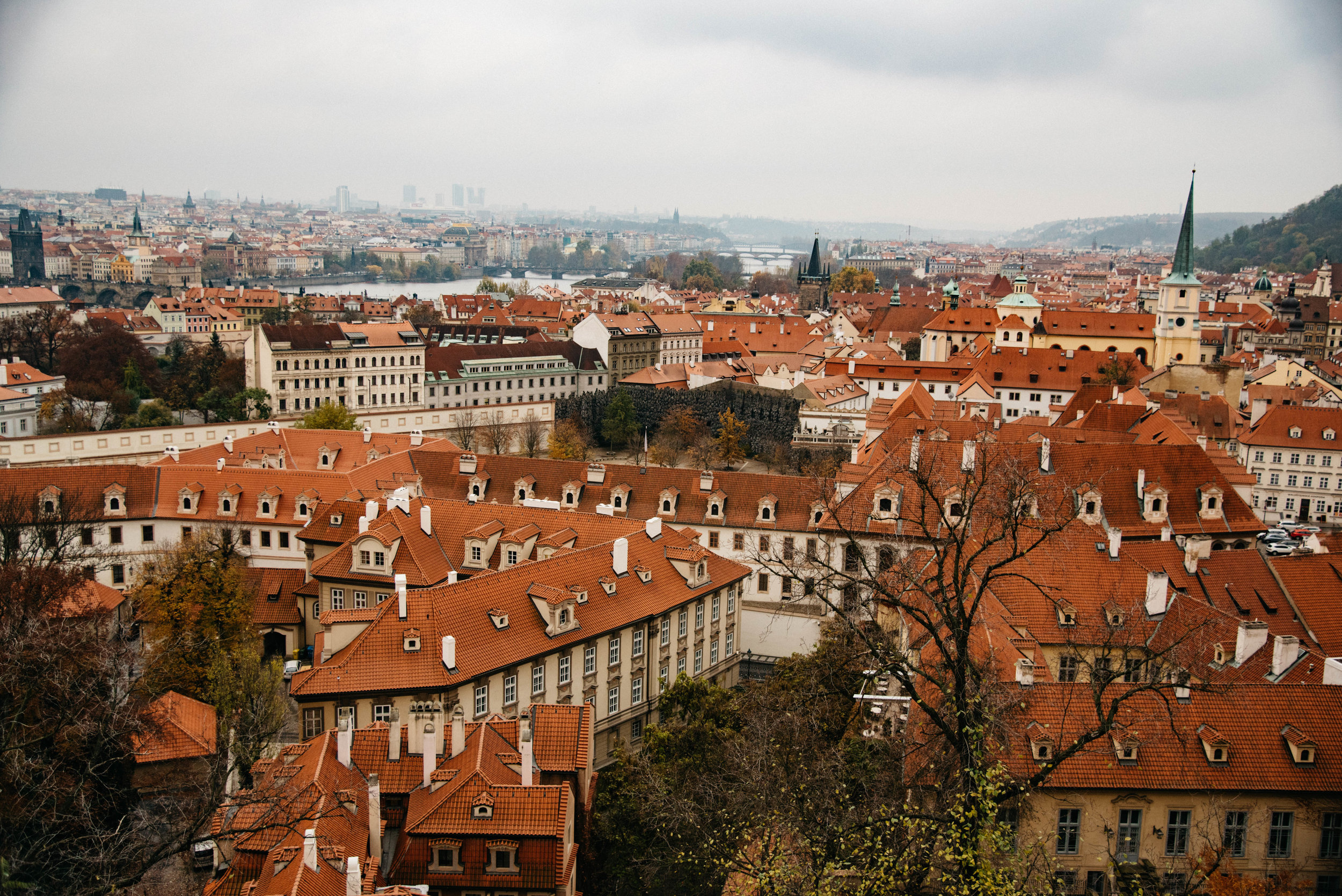 Prague from Prague Castle