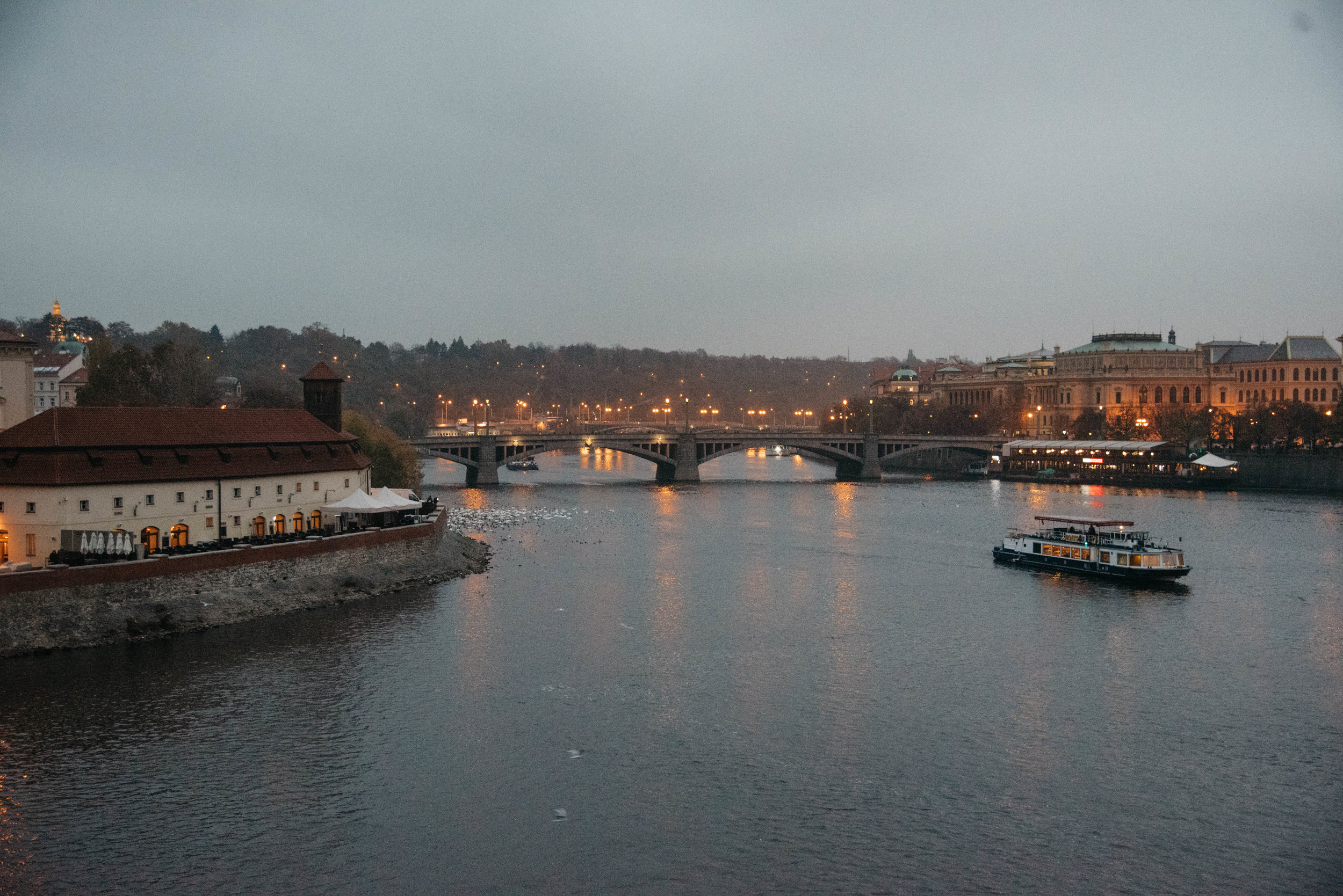 Prague from St. Charles Bridge