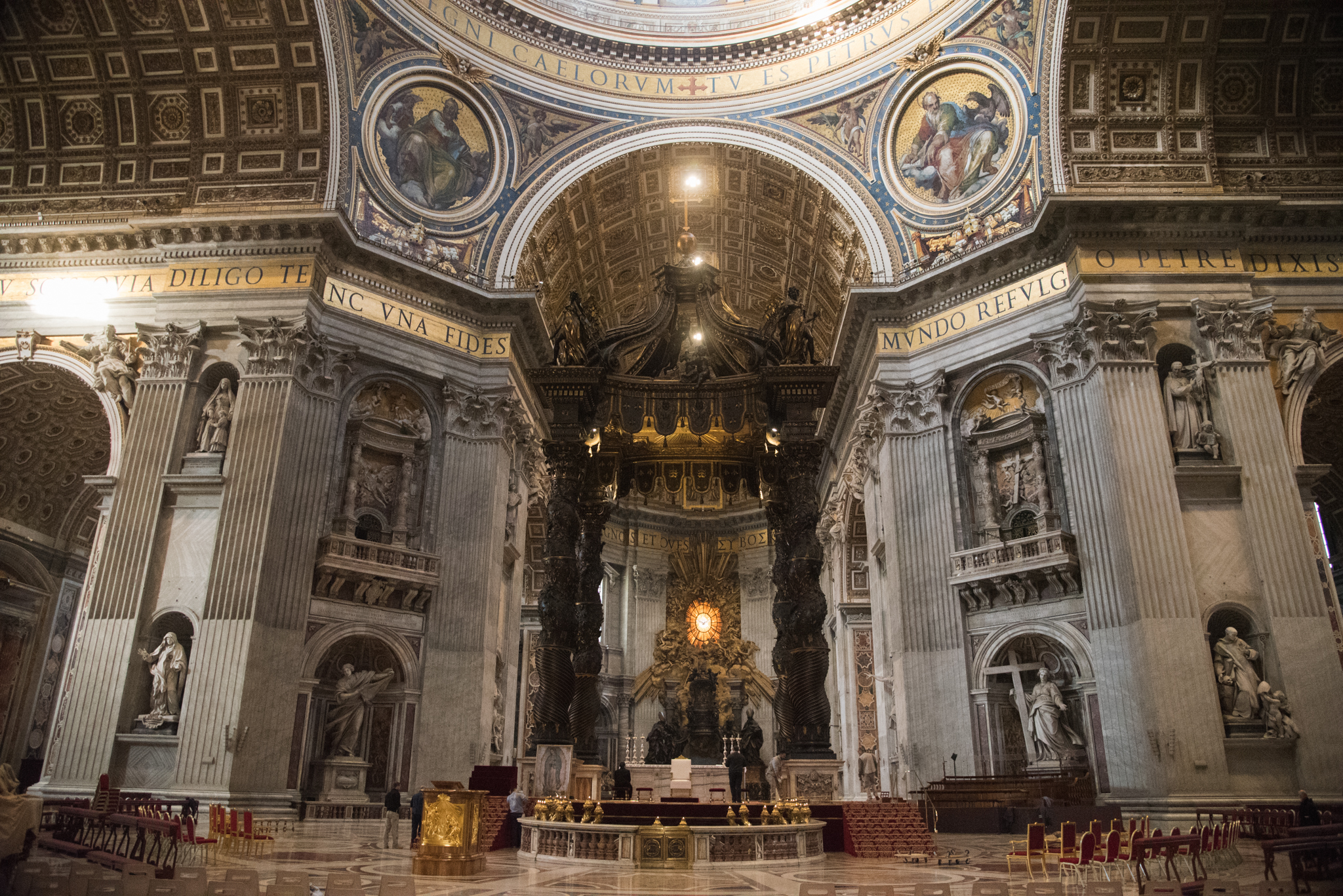 Bernini's Altar - St. Peter's Basilica