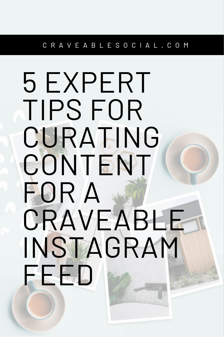 5 Expert Tips For Curating Content for A Craveable Instagram Feed - www.craveablesocial.com.png