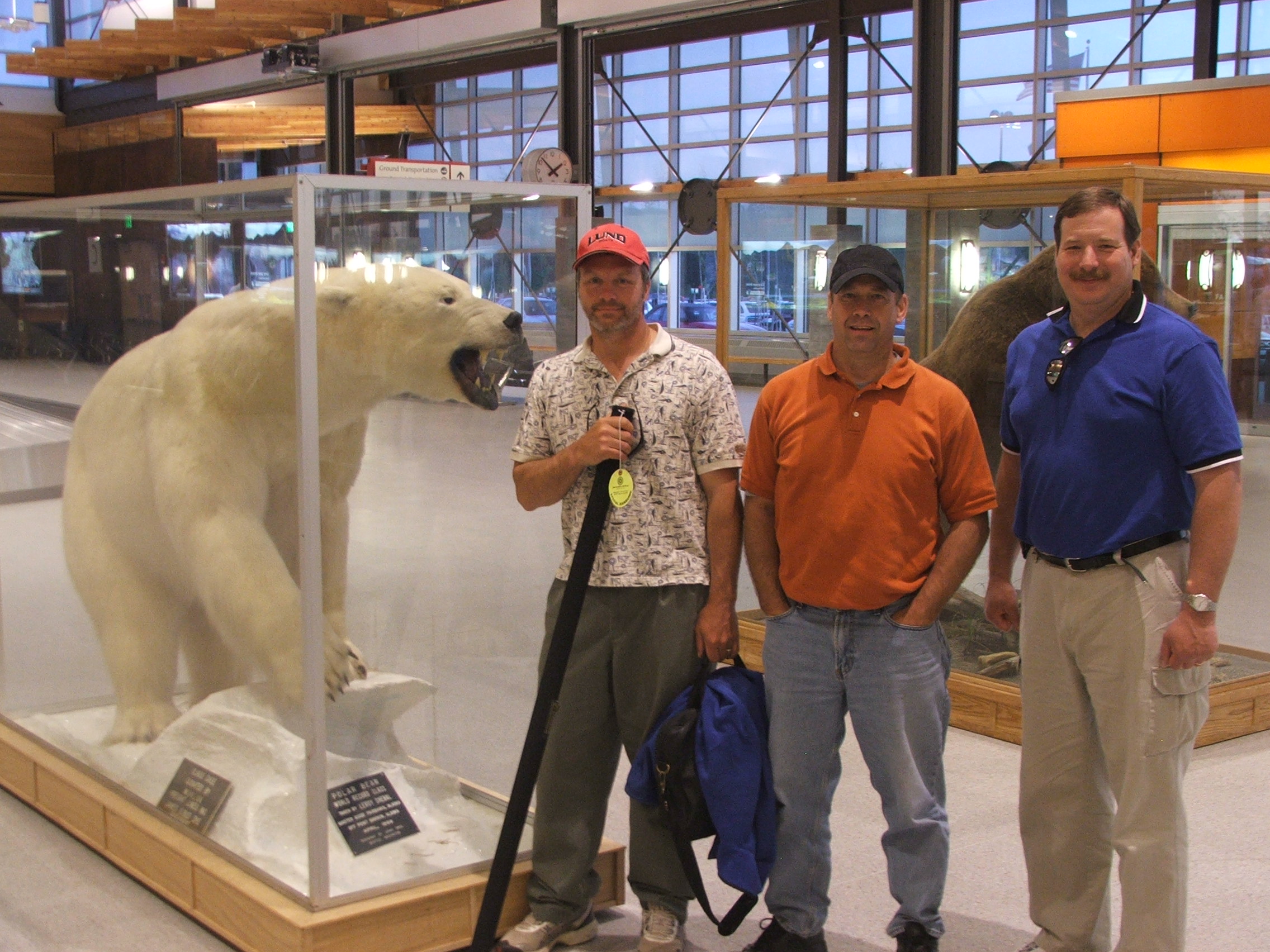Pie for Pastors Group visits Alaska: Just arrived to Fairbanks Airport