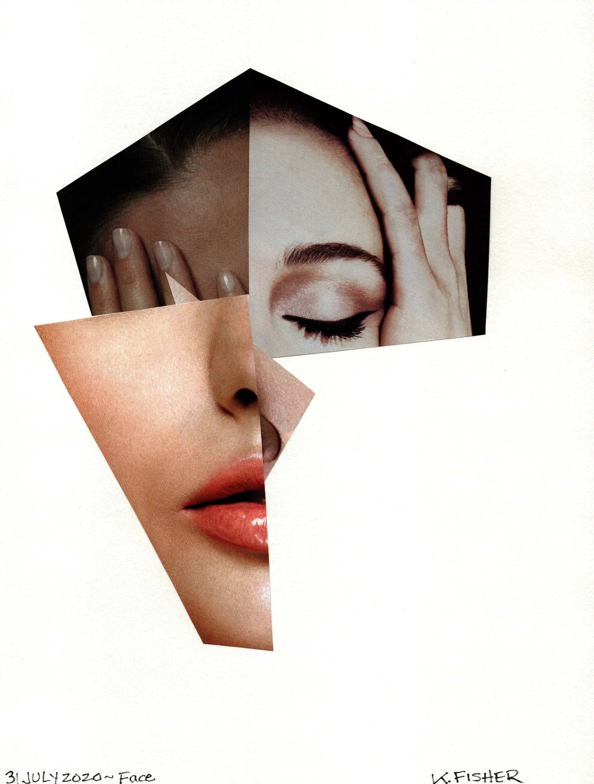 Face, July 31, 2020 [during pandemic] 