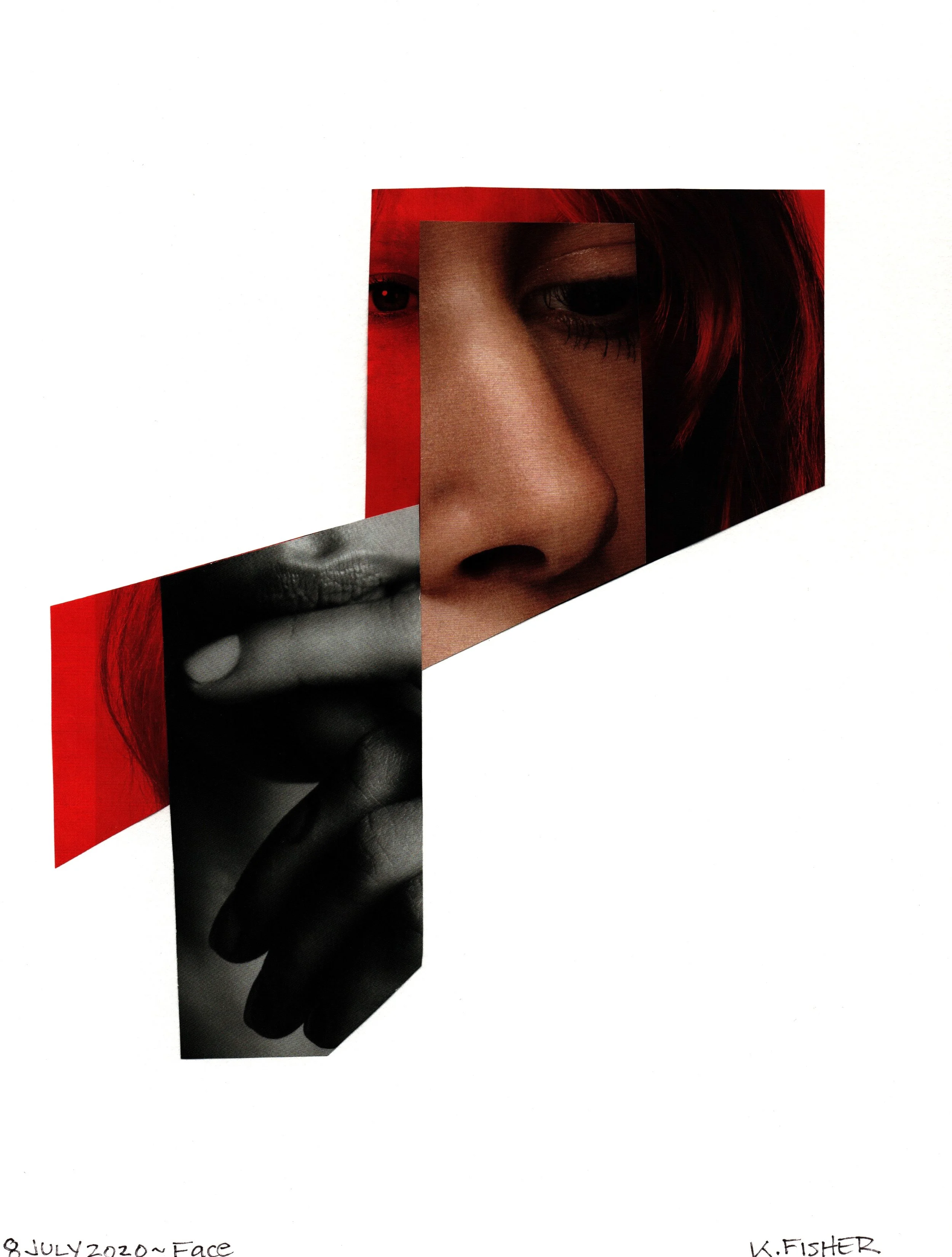 Face, July 8, 2020 [during pandemic] 
