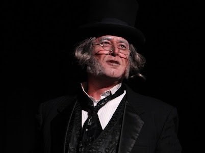 Ebenezer Scrooge, from a previous season of the production.