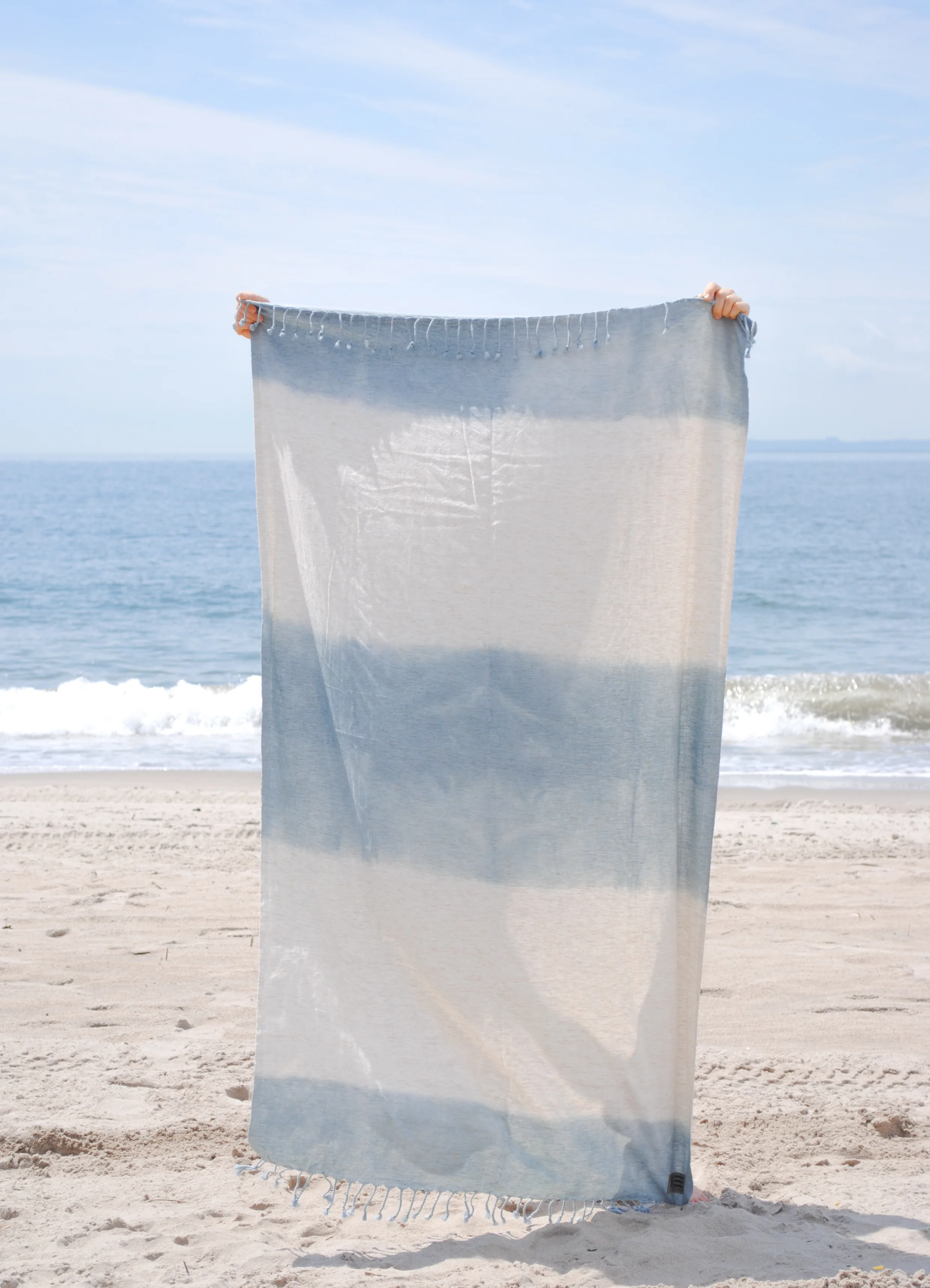 Custom Dyed Linen/Cotton Wrap