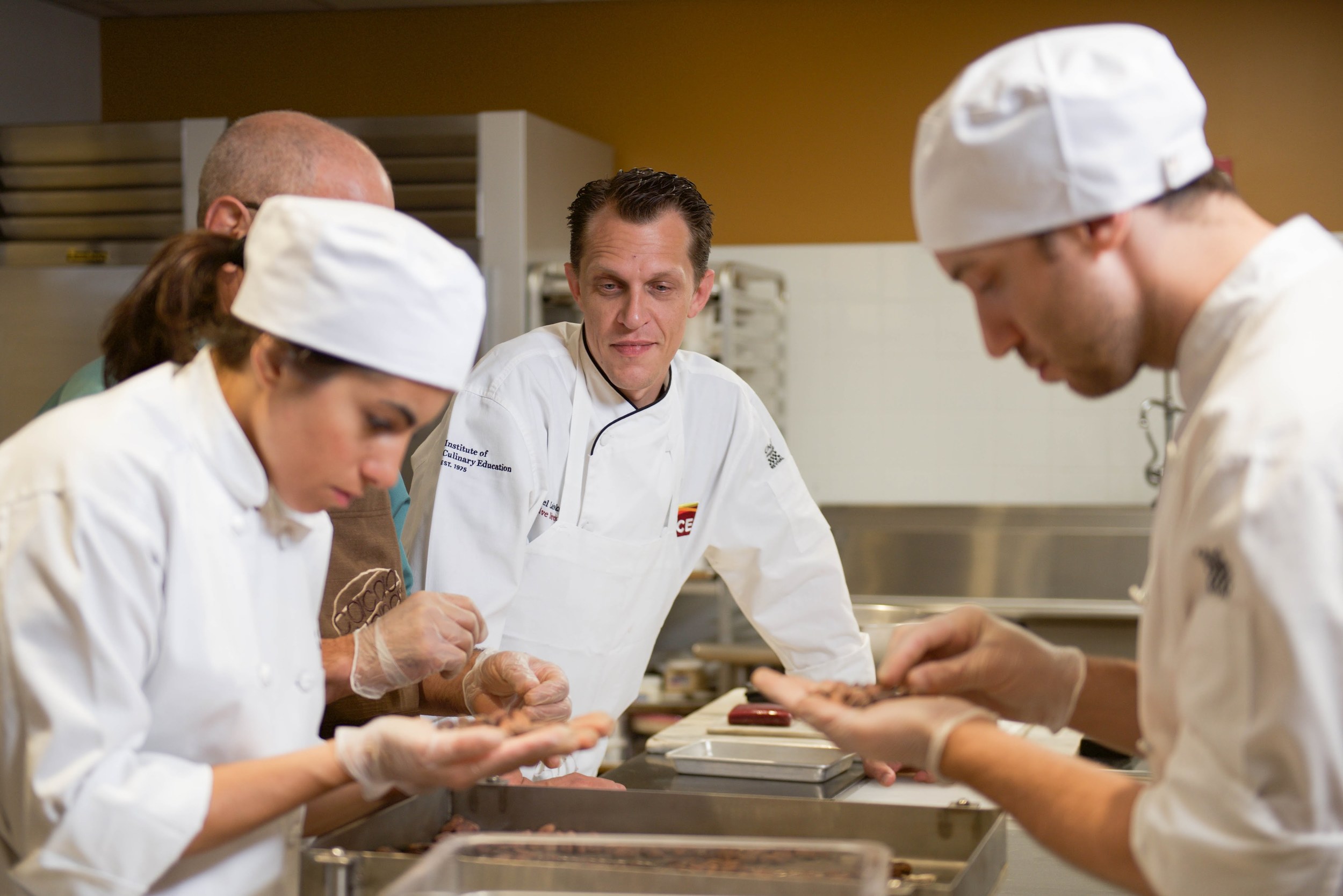 Chef Michael Laiskonis, Creative Director at ICE. Read more about Michael at Serious Eats .