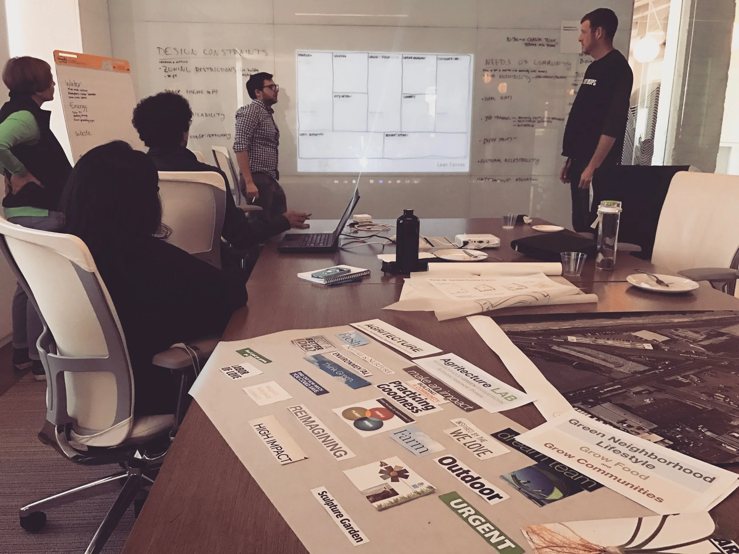 In a mixture of lecture, activities and specific focus on areas like labor, we help you create a model for an urban farm - either based on your existing ideas or using common templates to teach you a re-usable way of working.