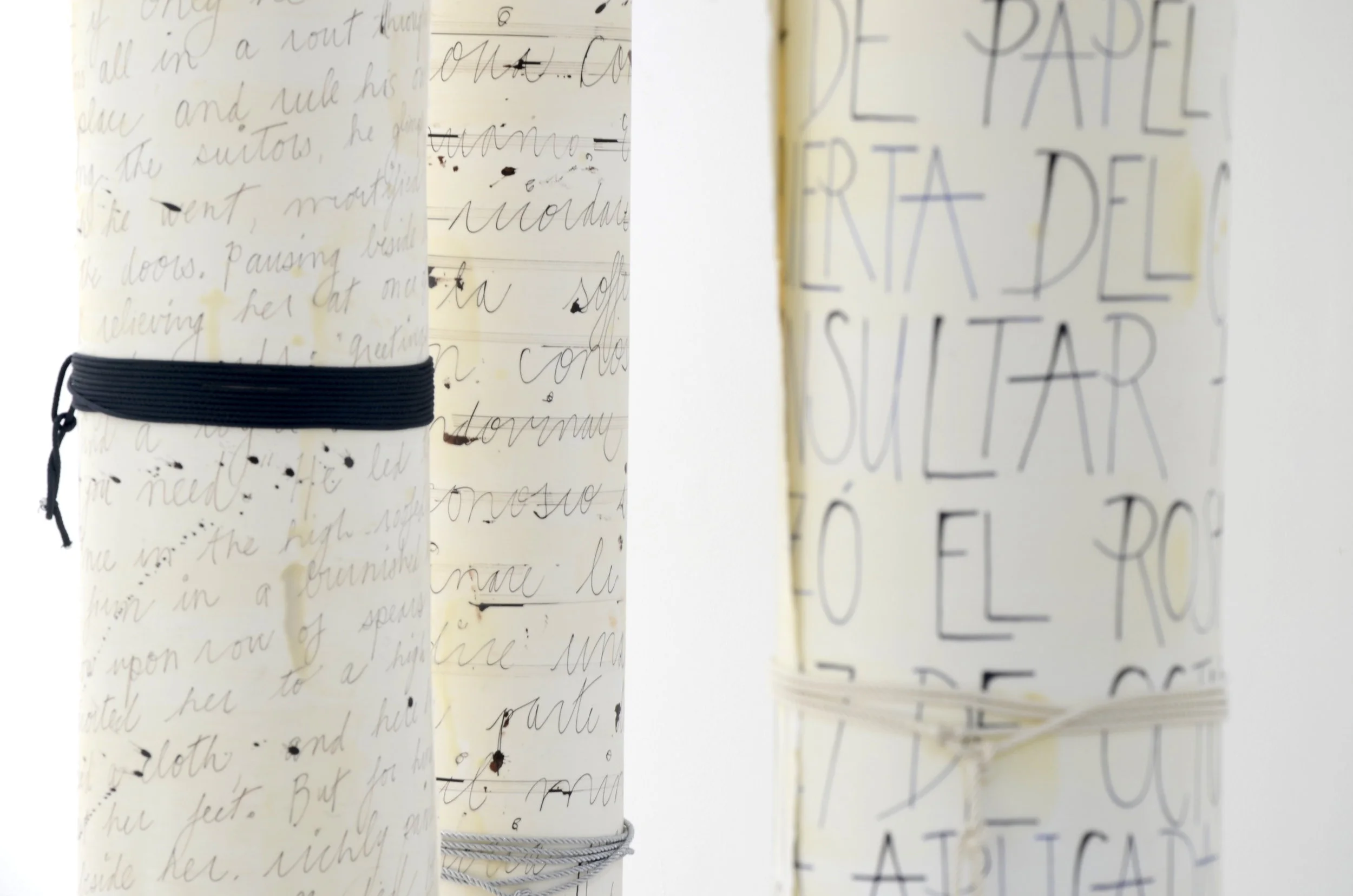 Galerìa Otros 360 grados installation, detail, 2016