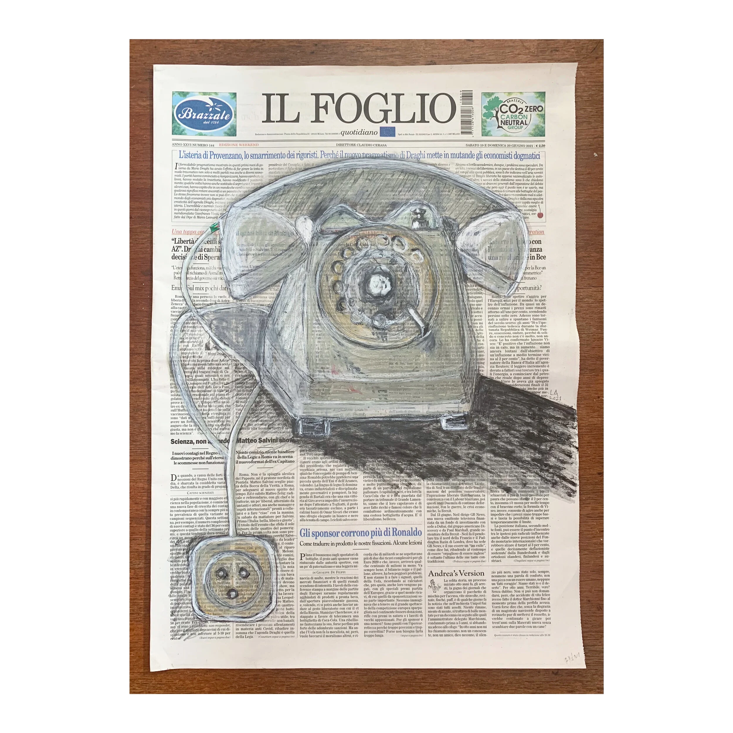 'Chiamata interna', 2021.