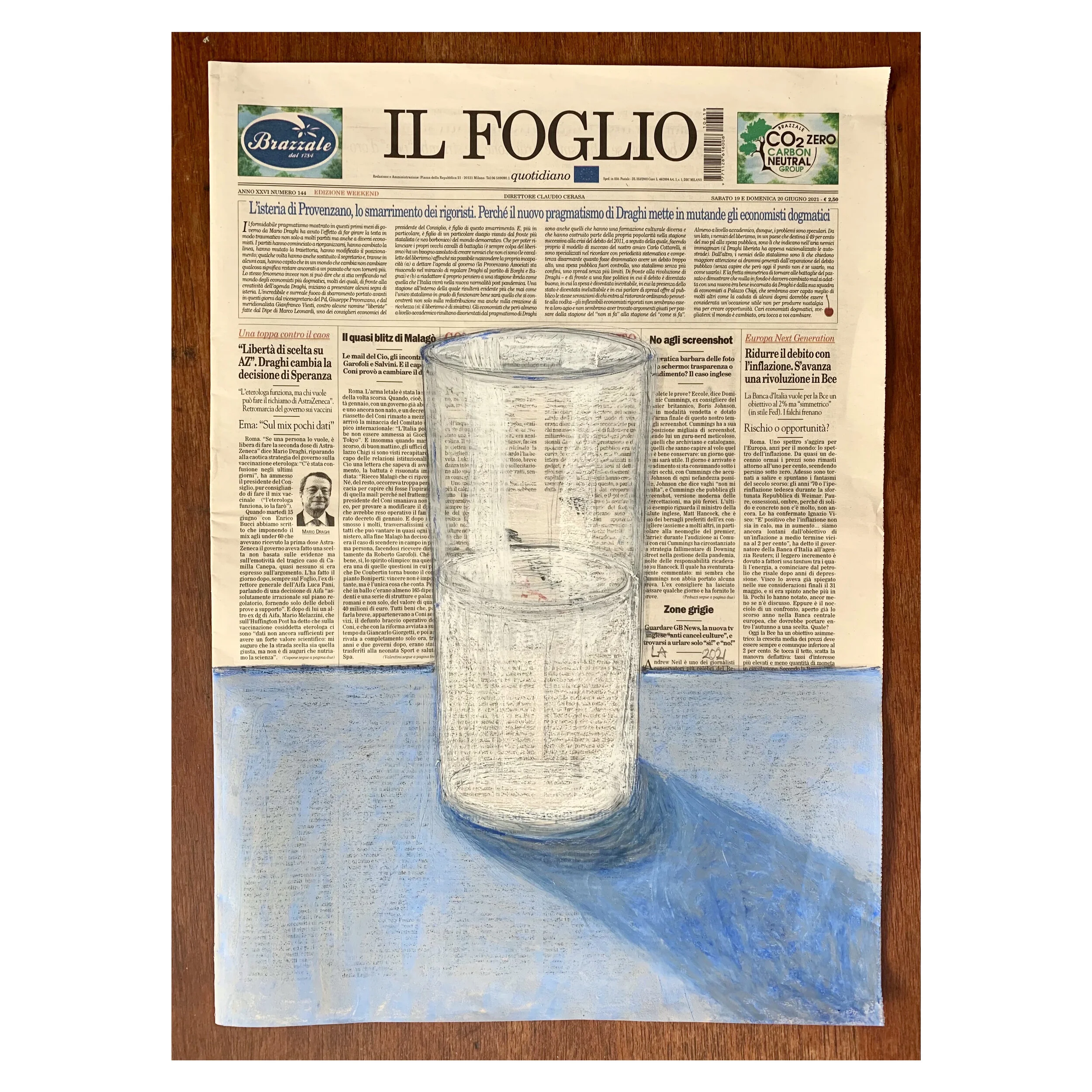 'Mezzo pieno', 2021.