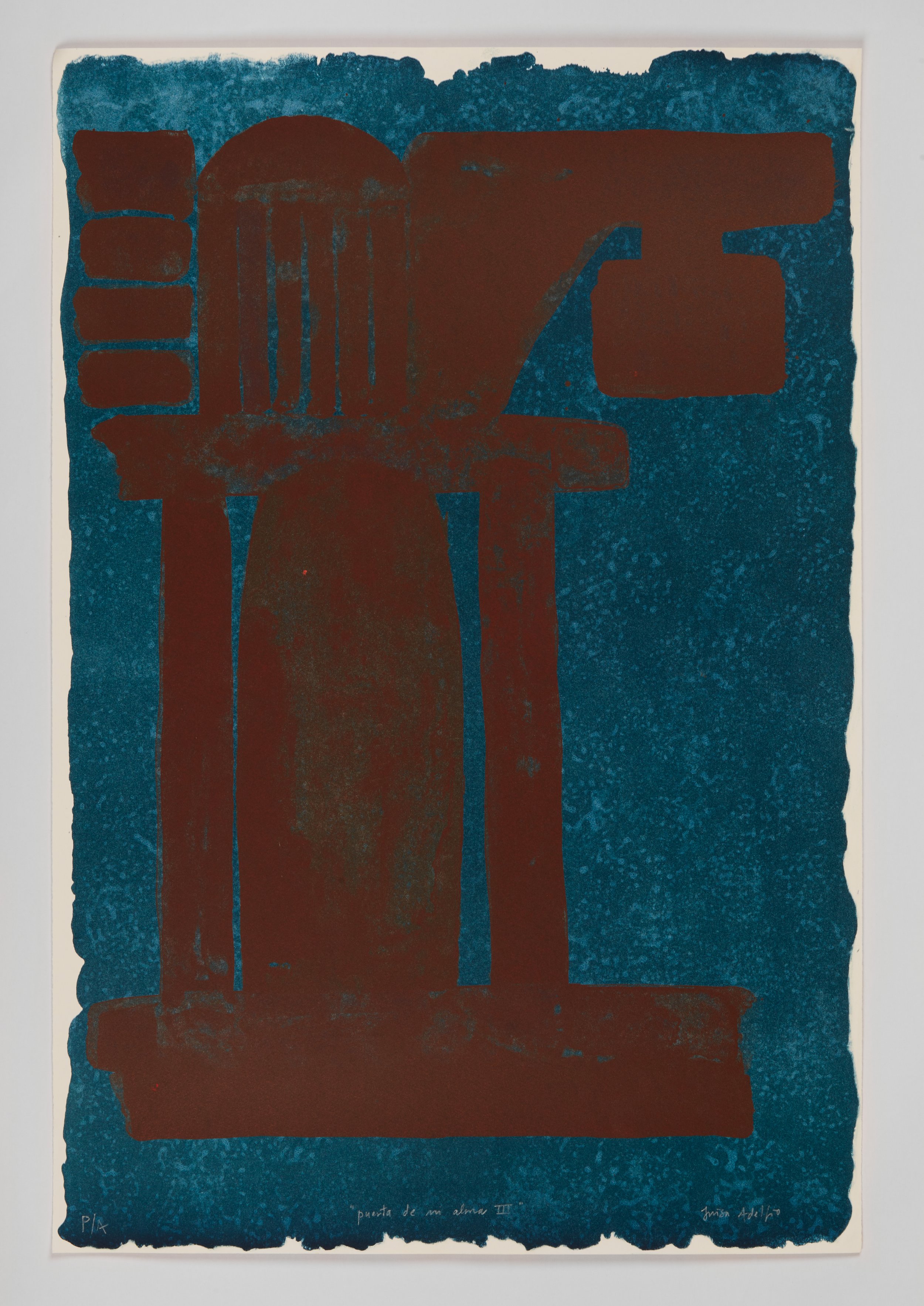 Luisa Adelfio-'Puerta de mi alma III', Litografía..jpeg