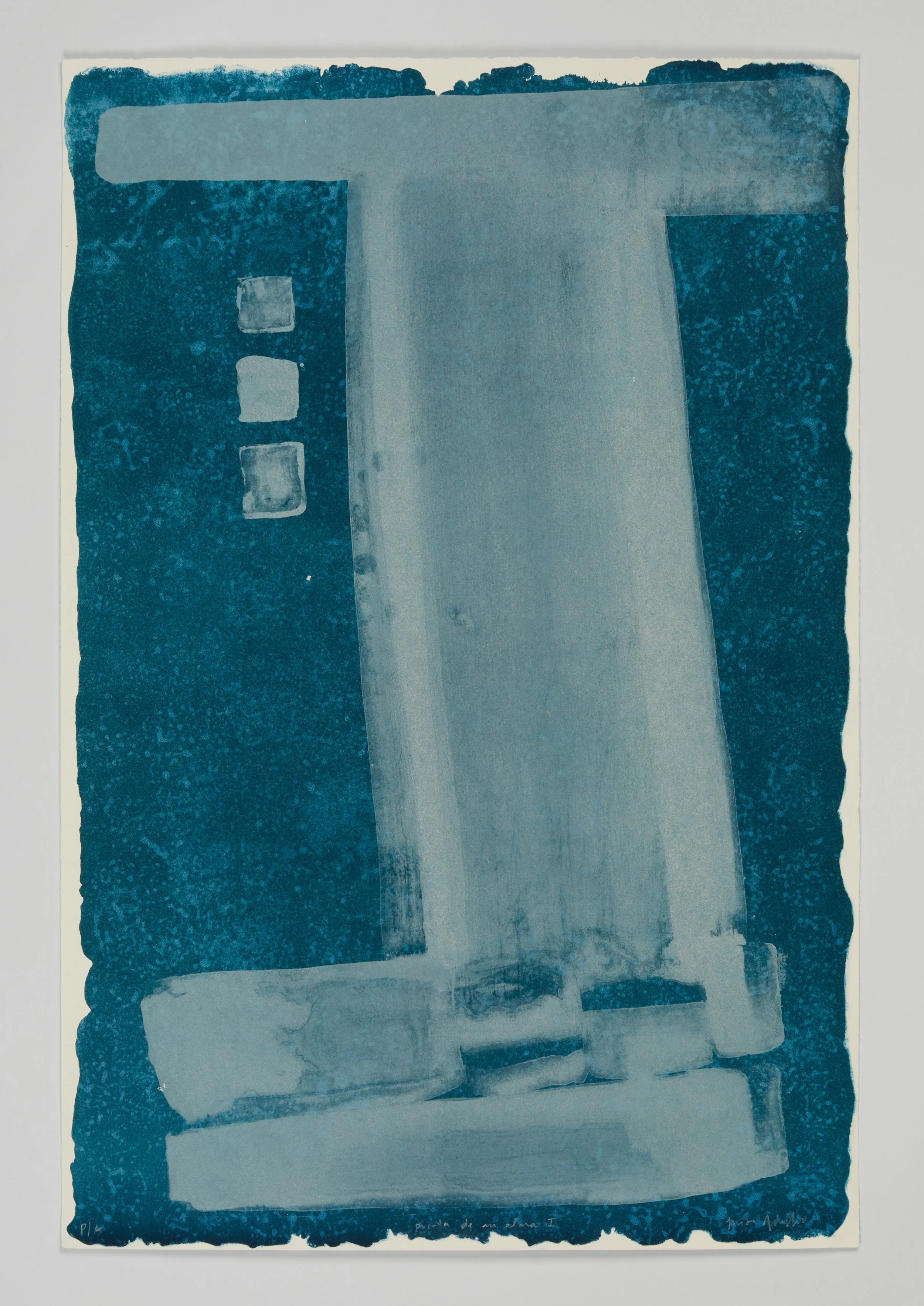 Luisa Adelfio-'Puerta de mi alma I', Litografía..jpeg