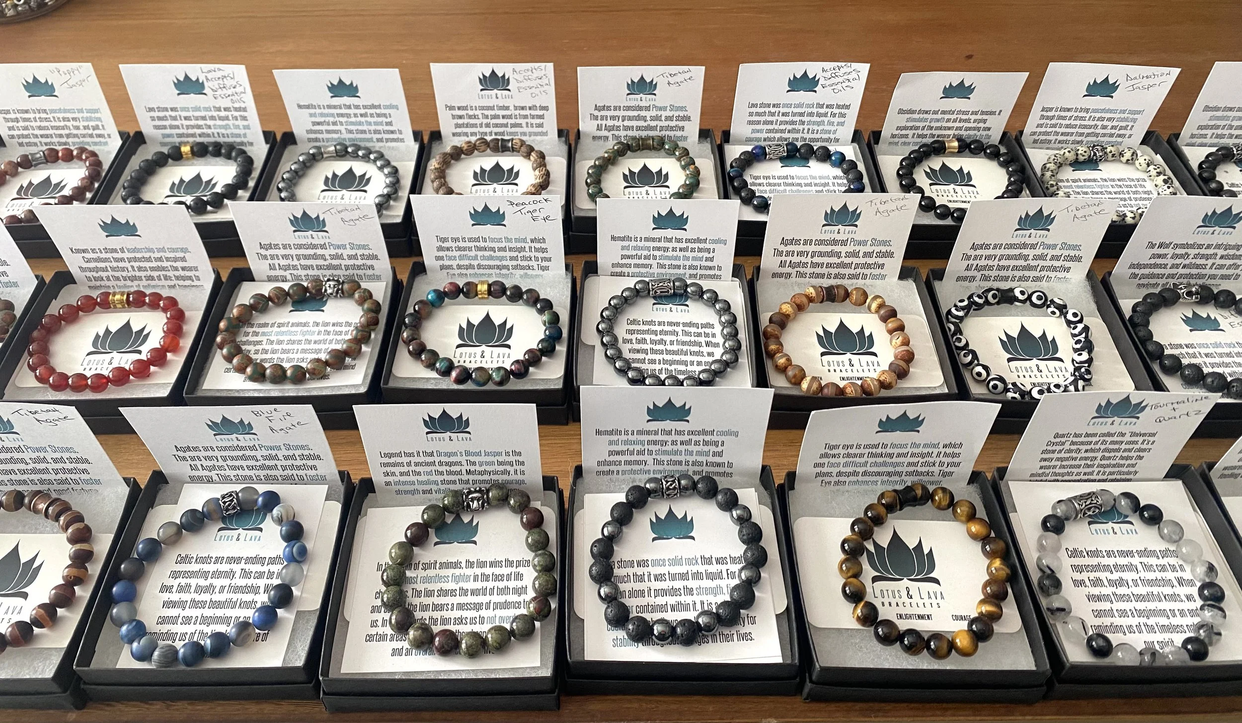 DTPHXFM+Friends - Men's Gemstone Bracelets