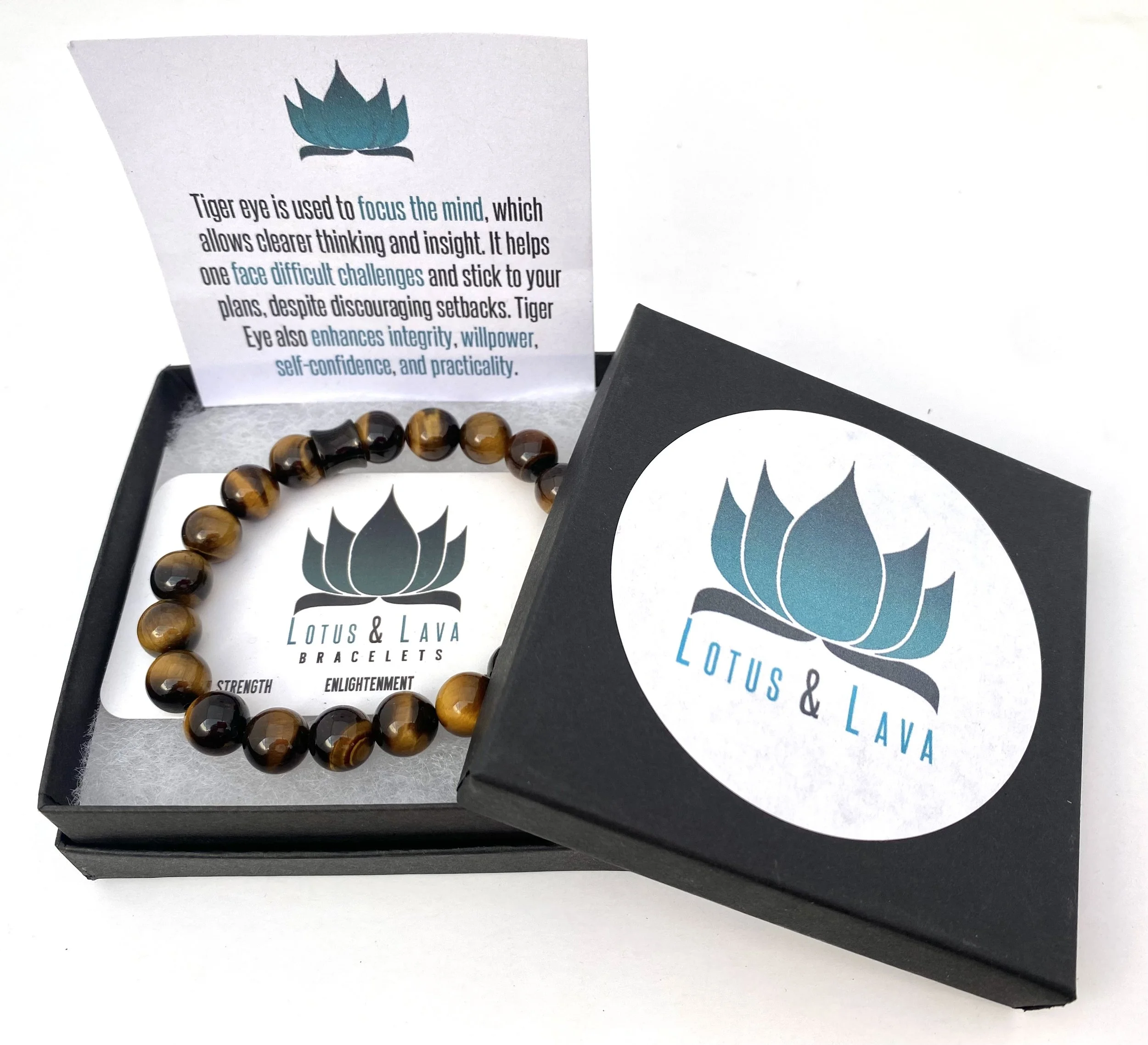 Men’s Tiger Eye Bracelet - Men’s Bracelet for Focus - Bracelet for Good Luck - Men’s Fashion Bracelet - Quality Gemstone Bracelet - Cool Men’s Bracelet