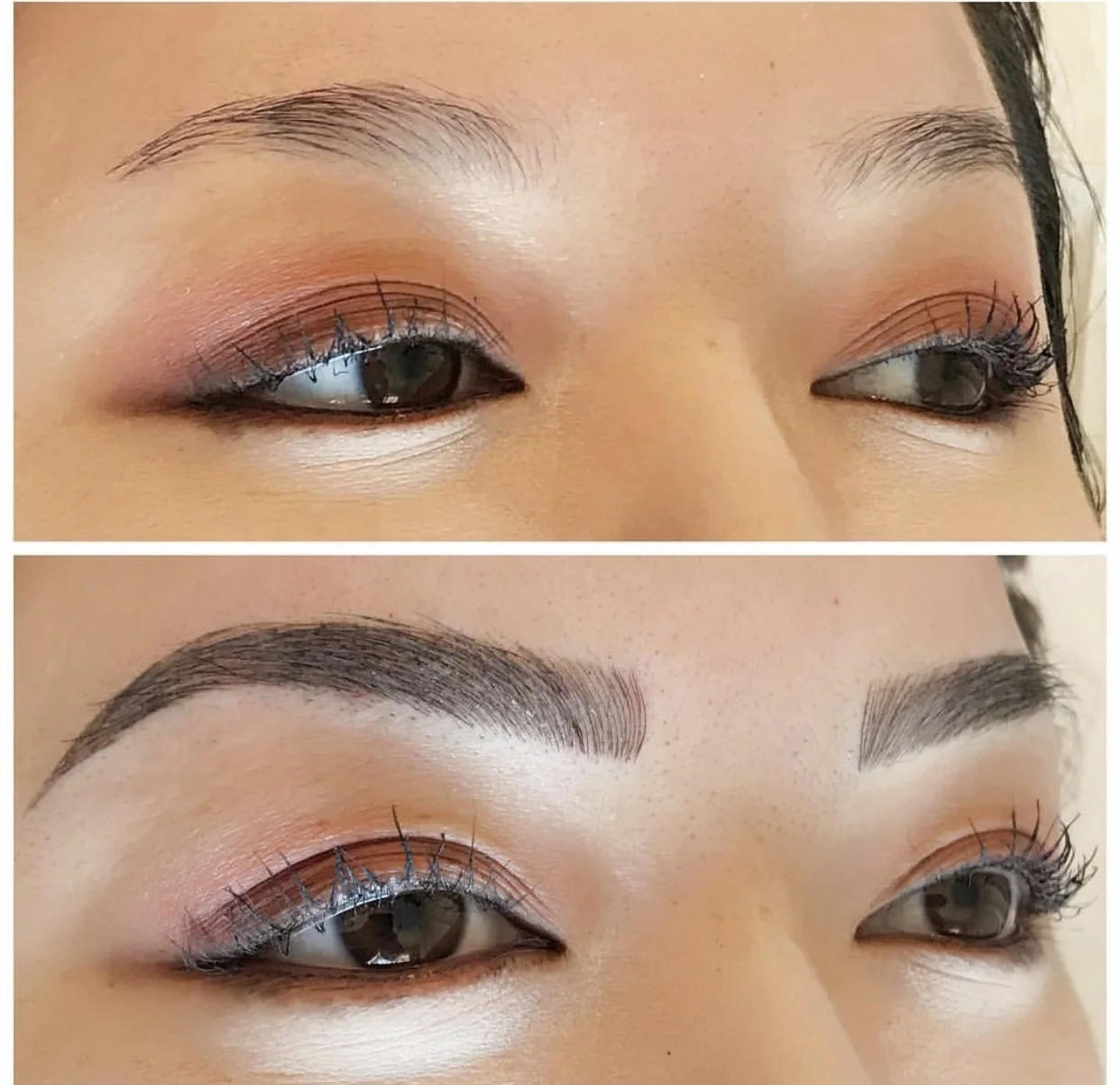 Microblading (hair strokes) semi-permanent