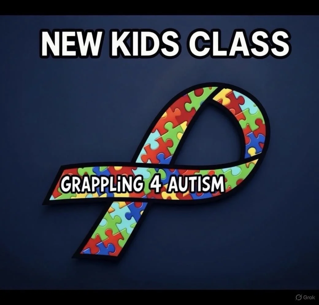 Starting at the end of January, we&rsquo;re excited to launch our new Kids Jiu Jitsu class tailored specifically for children ages 8-12 on the autism spectrum. 

This program is designed with sensitivity to sensory needs and individual comfort levels