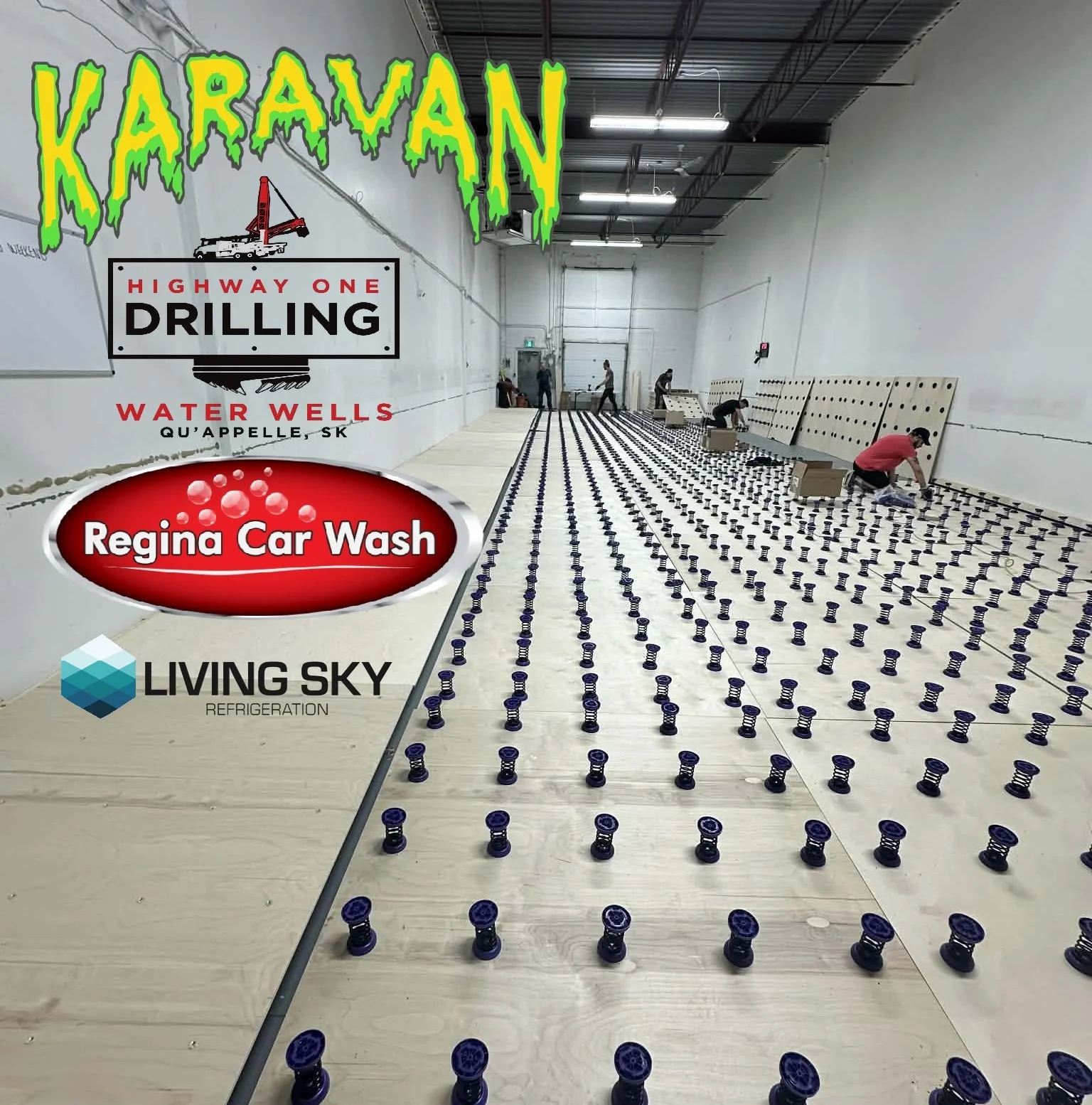 New Gymnastics Spring Subfloor