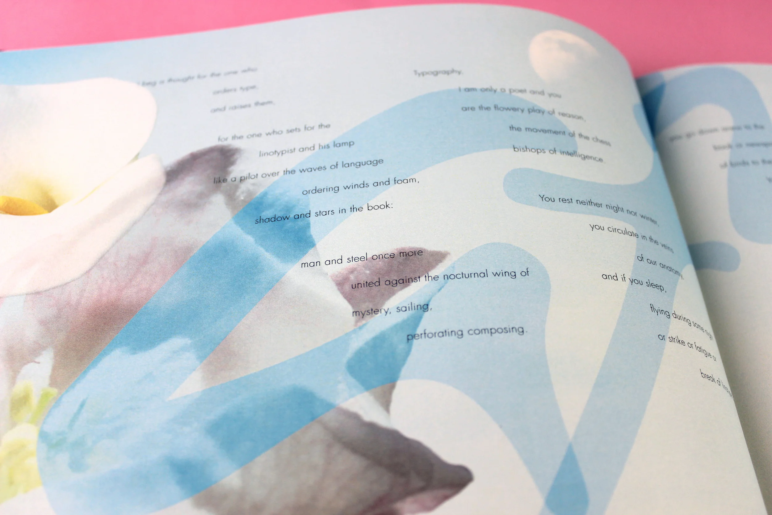 Ode to Typography by Pablo Neruda, Book Design