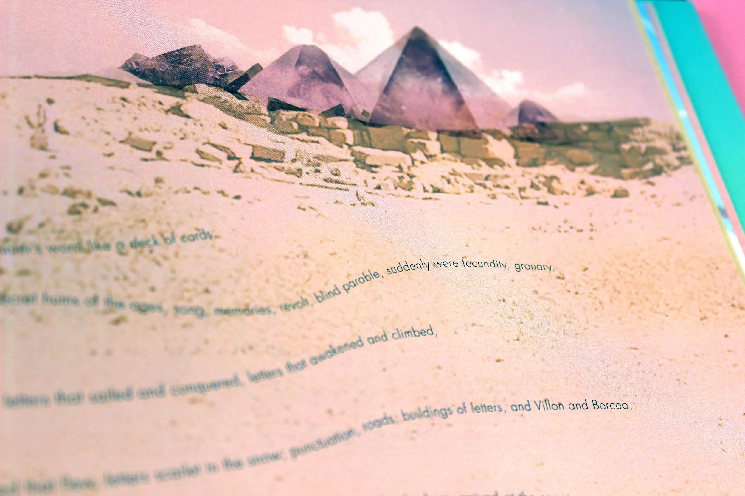 Ode to Typography by Pablo Neruda, Book Design