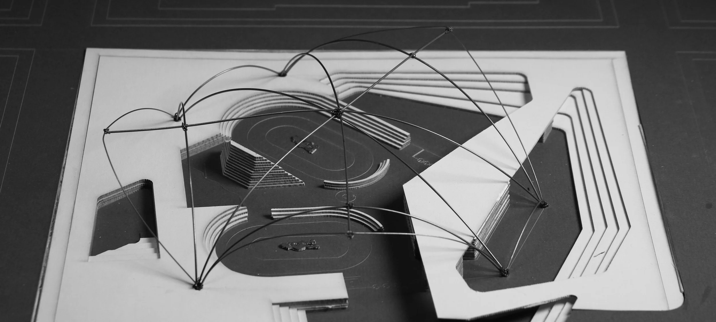 Used Laser Cutter for the site Model