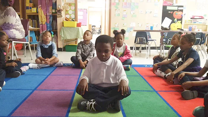 Baltimore elementary school replaces detention with meditation 