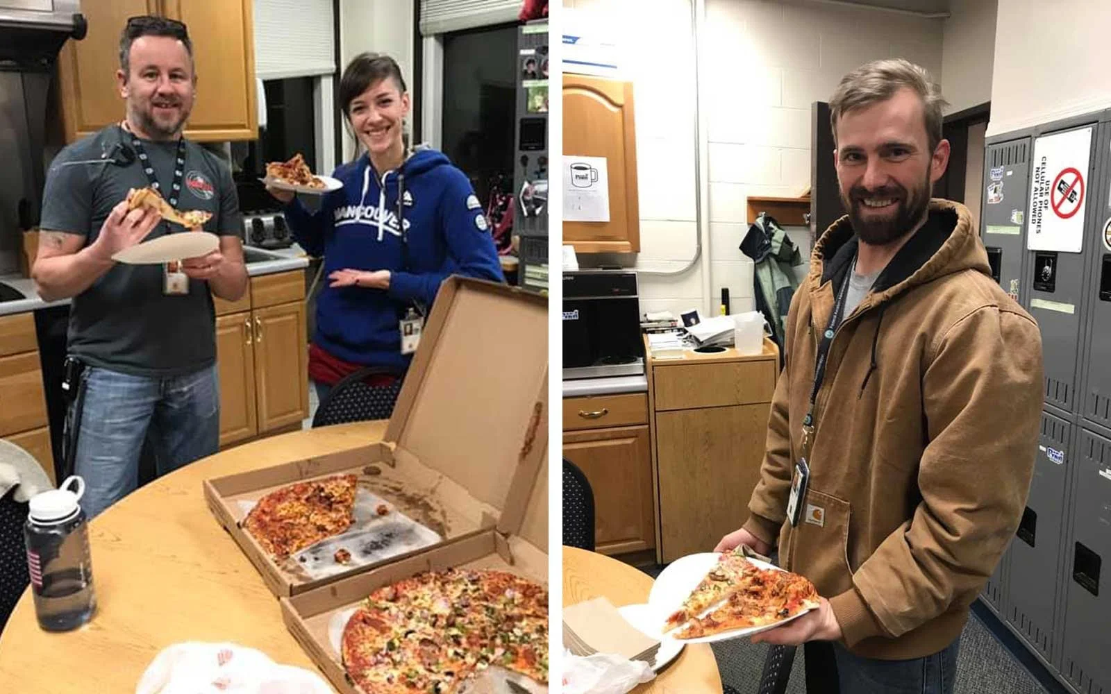 Canadian air traffic controllers are sending pizza to American controllers affected by the shutdown 