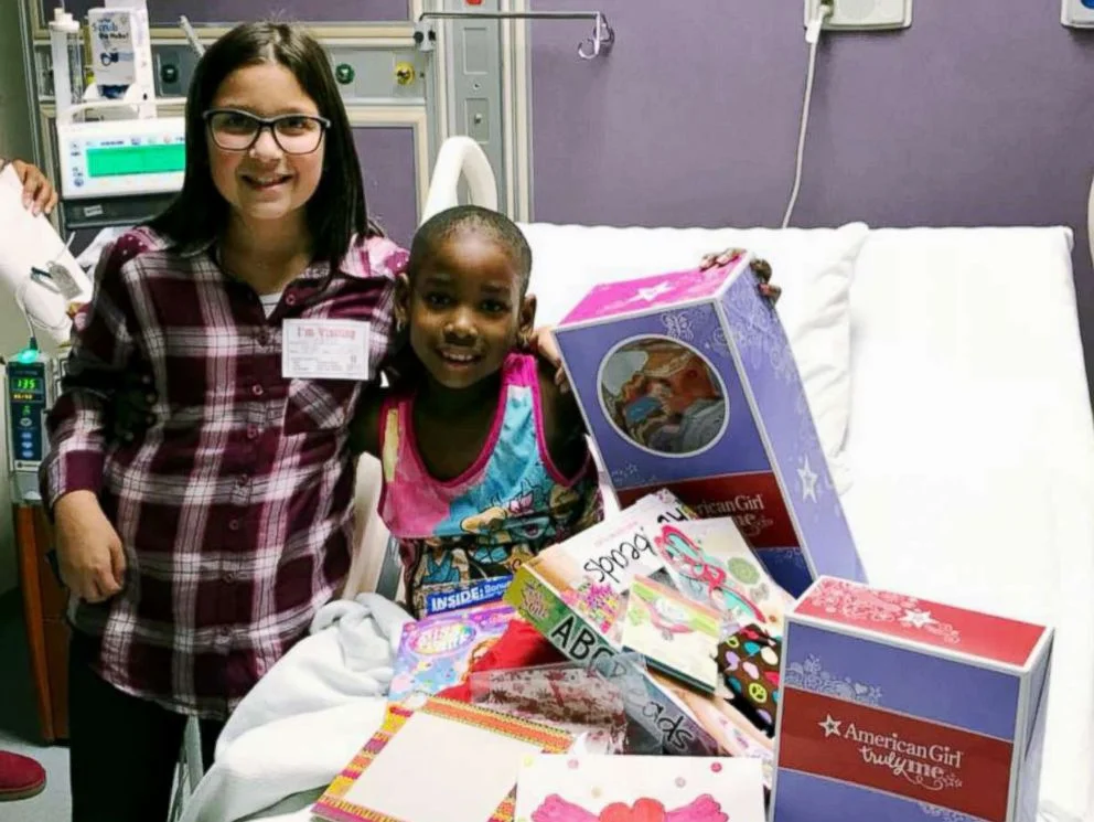 11 Year Old Gifts Bald American Girl Dolls To Young Cancer Patients In The Hospital 