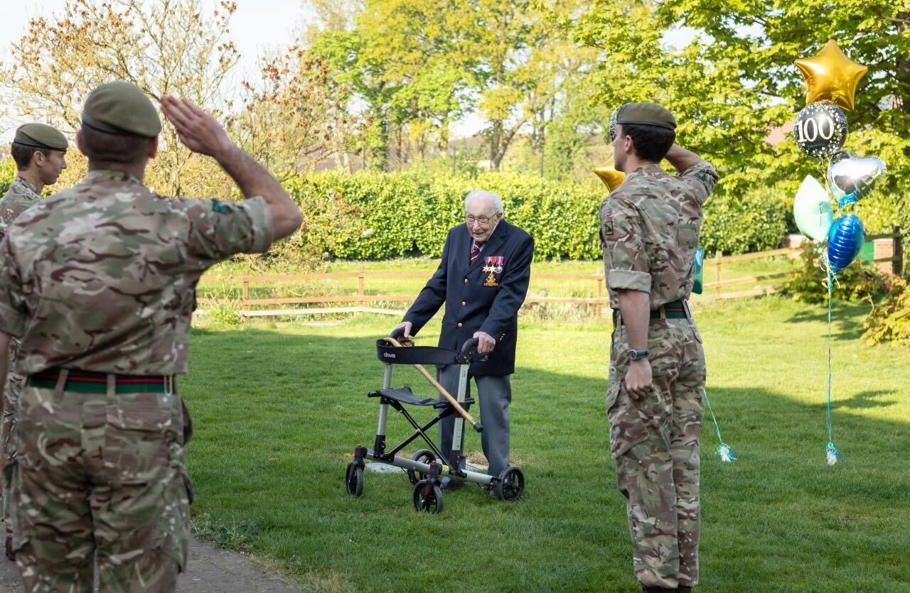 99 year old veteran raises over $30 million for Britain’s healthcare system