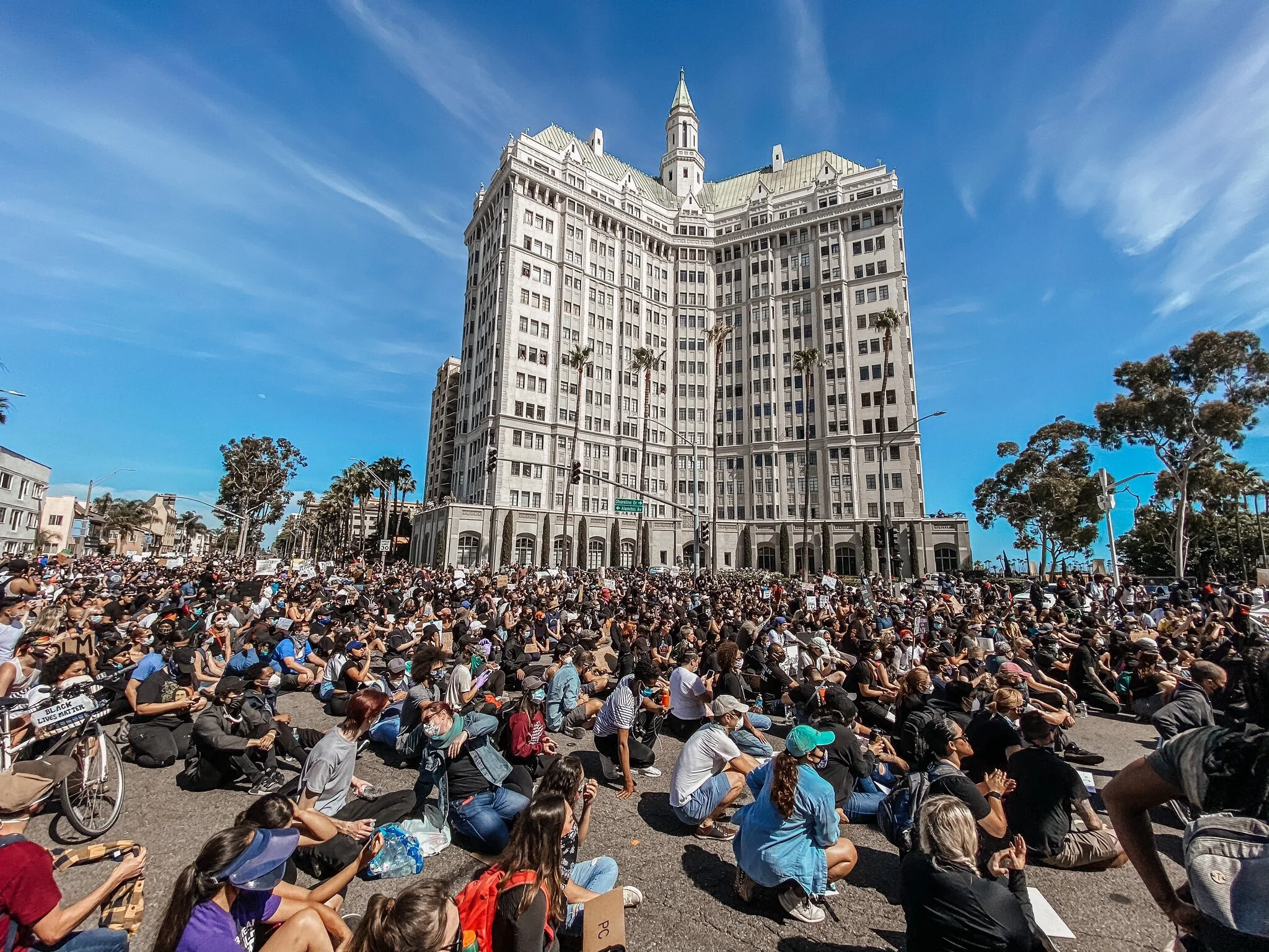 Peaceful protests held around the US and in Europe