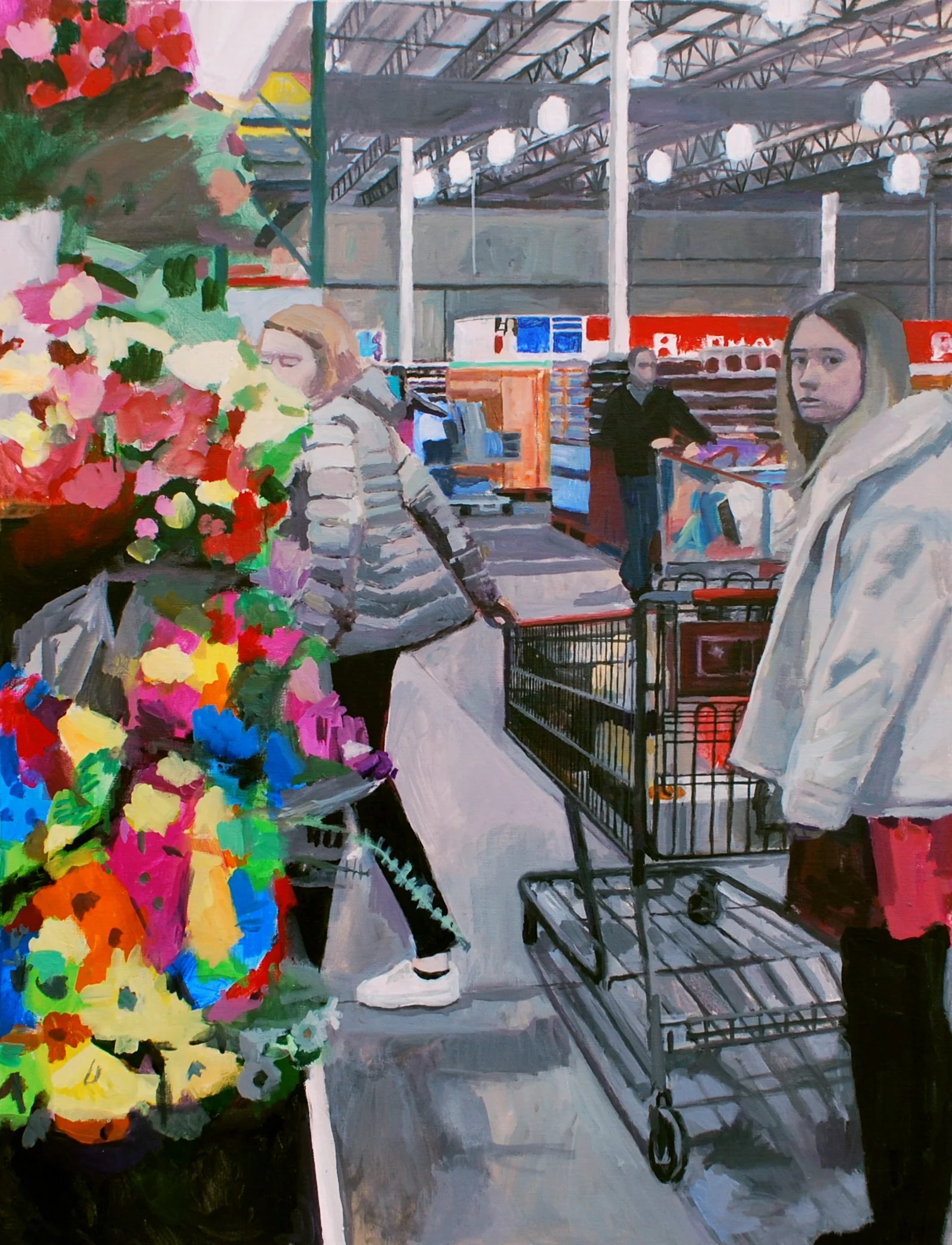 Drew and Michele in Costco